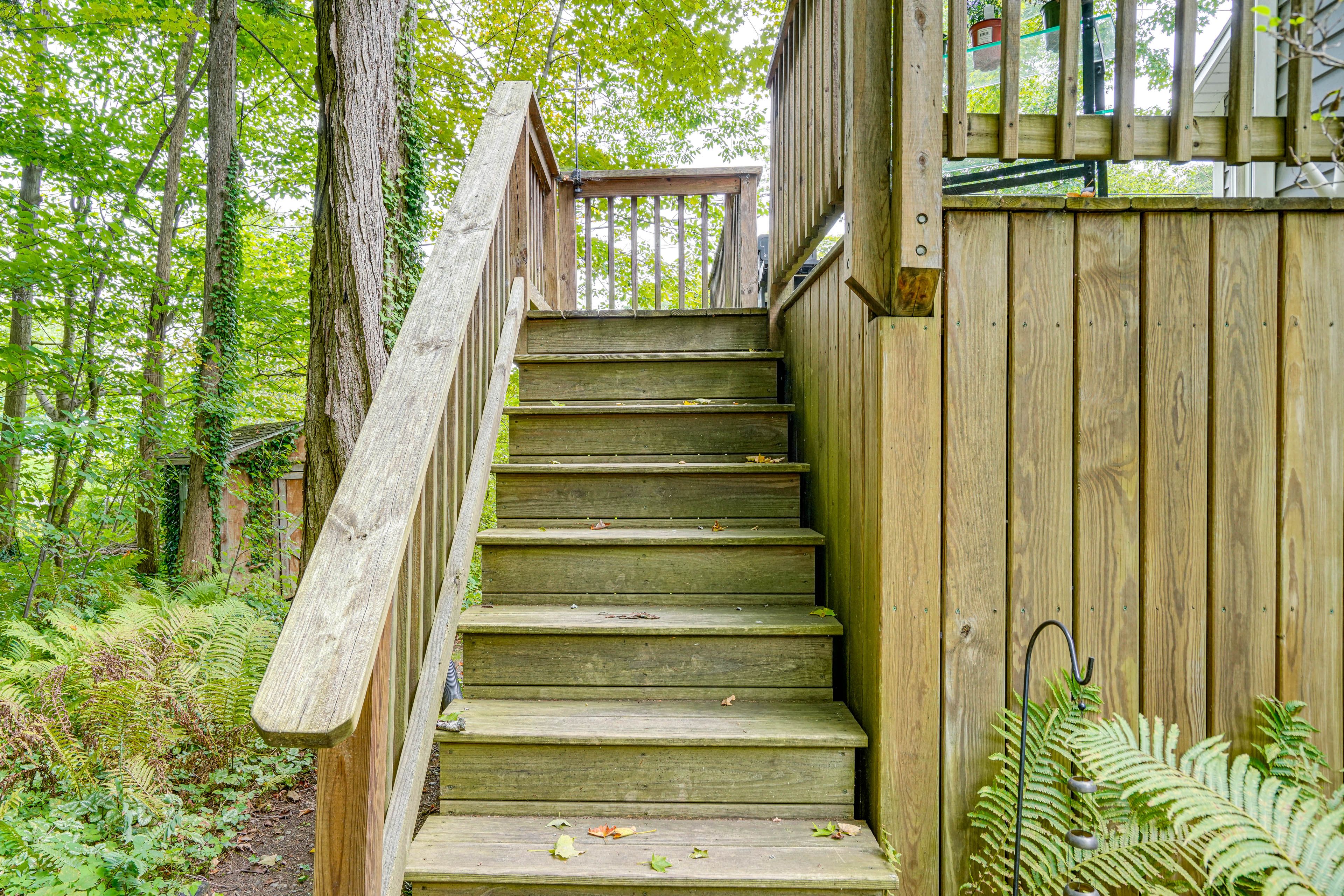 Stairs to Entrance