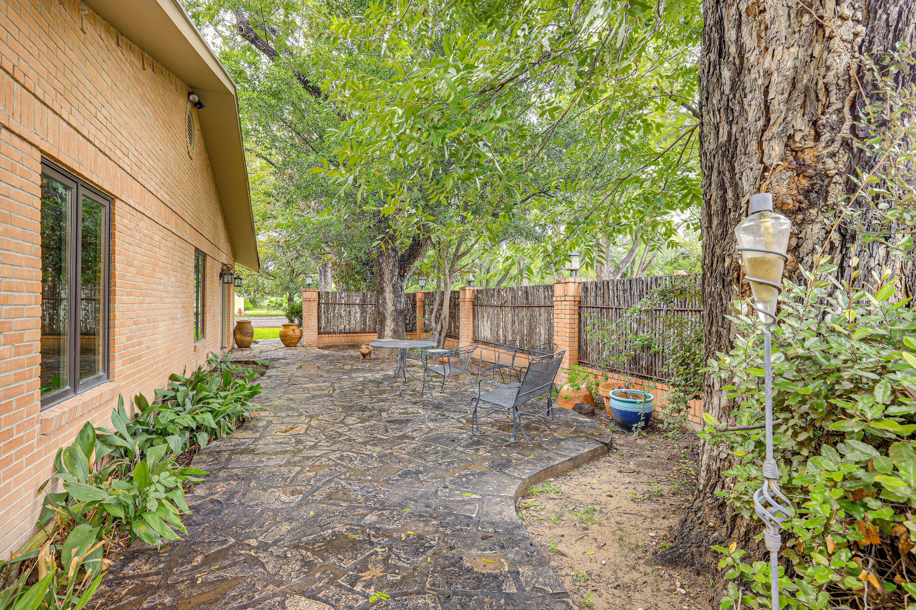 Side Patio | Private Entrance
