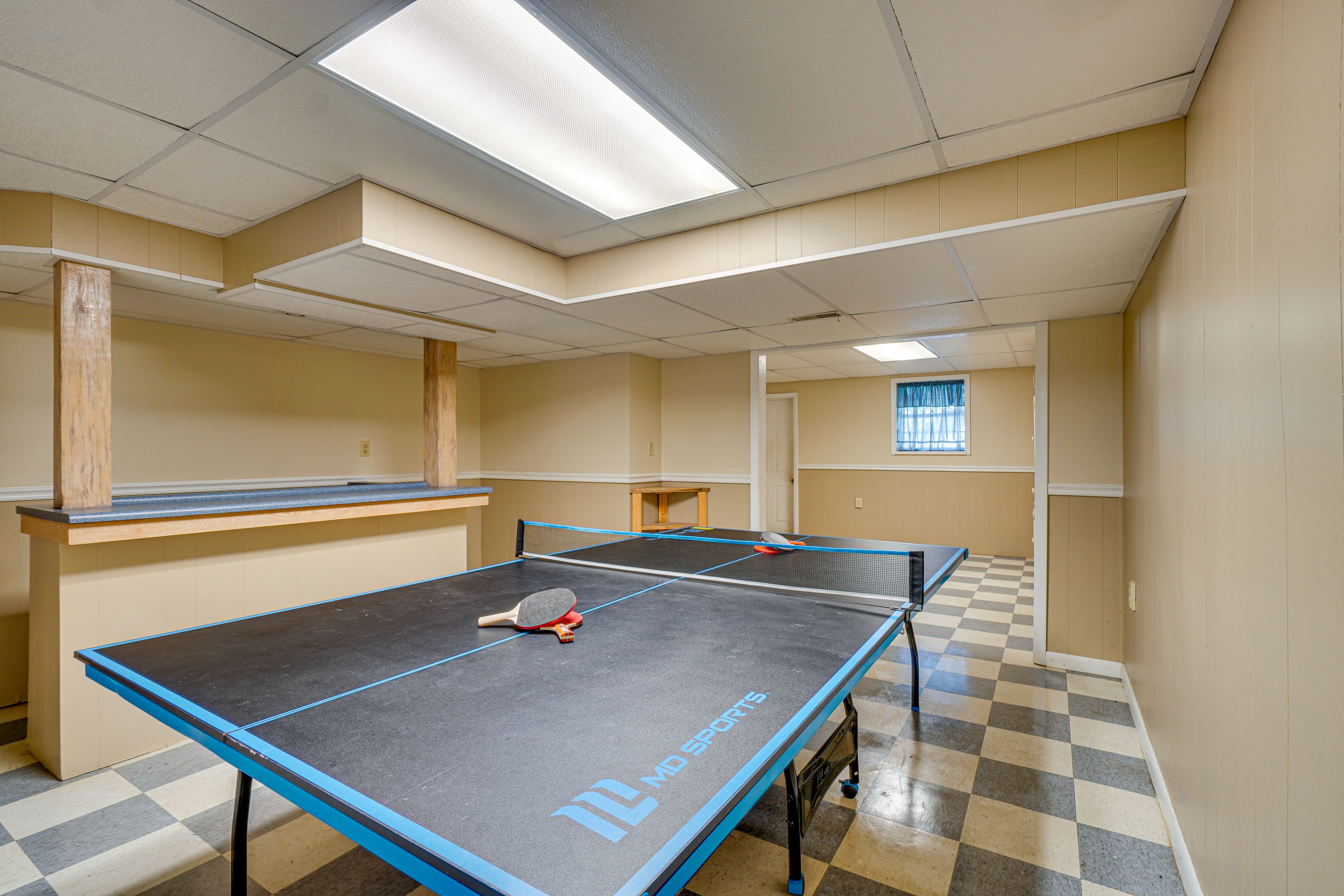 Basement | Ping-Pong Table | Board Games | Lower Level