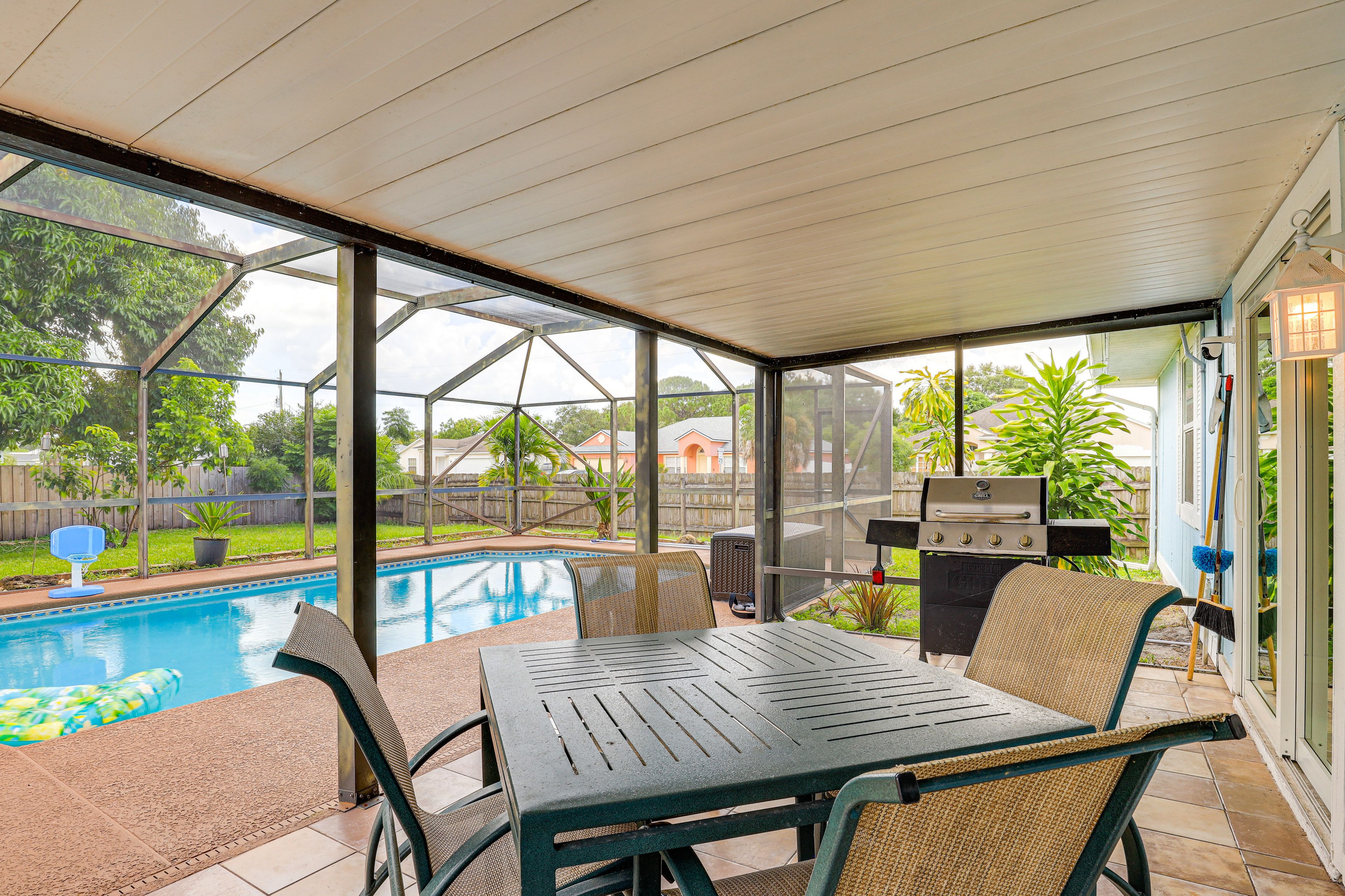 Screened Lanai | Private Pool | Gas Grill | Yard | 2 Doggy Doors