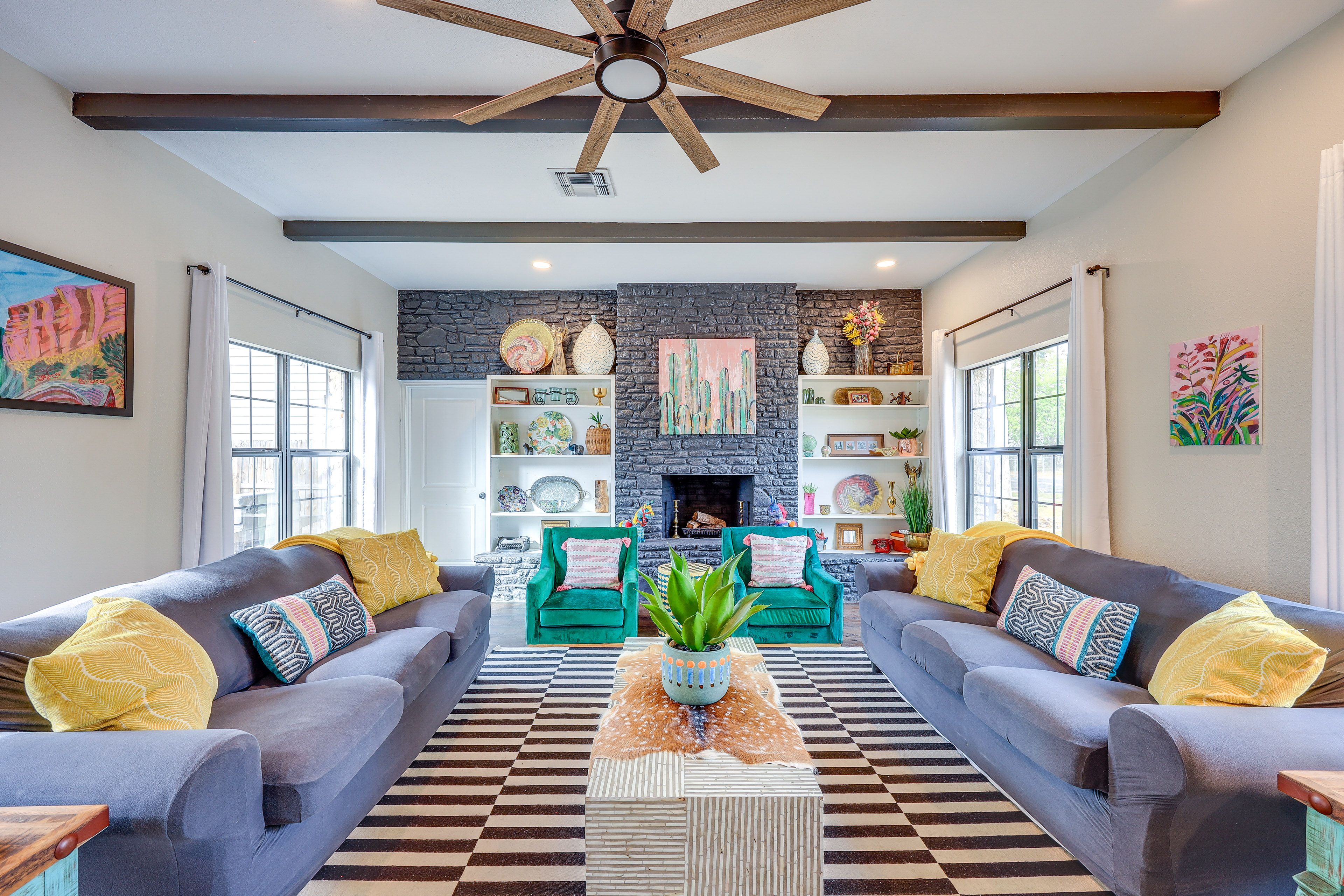 Boerne Vacation Rental | 3BR | 2BA | 1,780 Sq Ft | 3 Steps Required