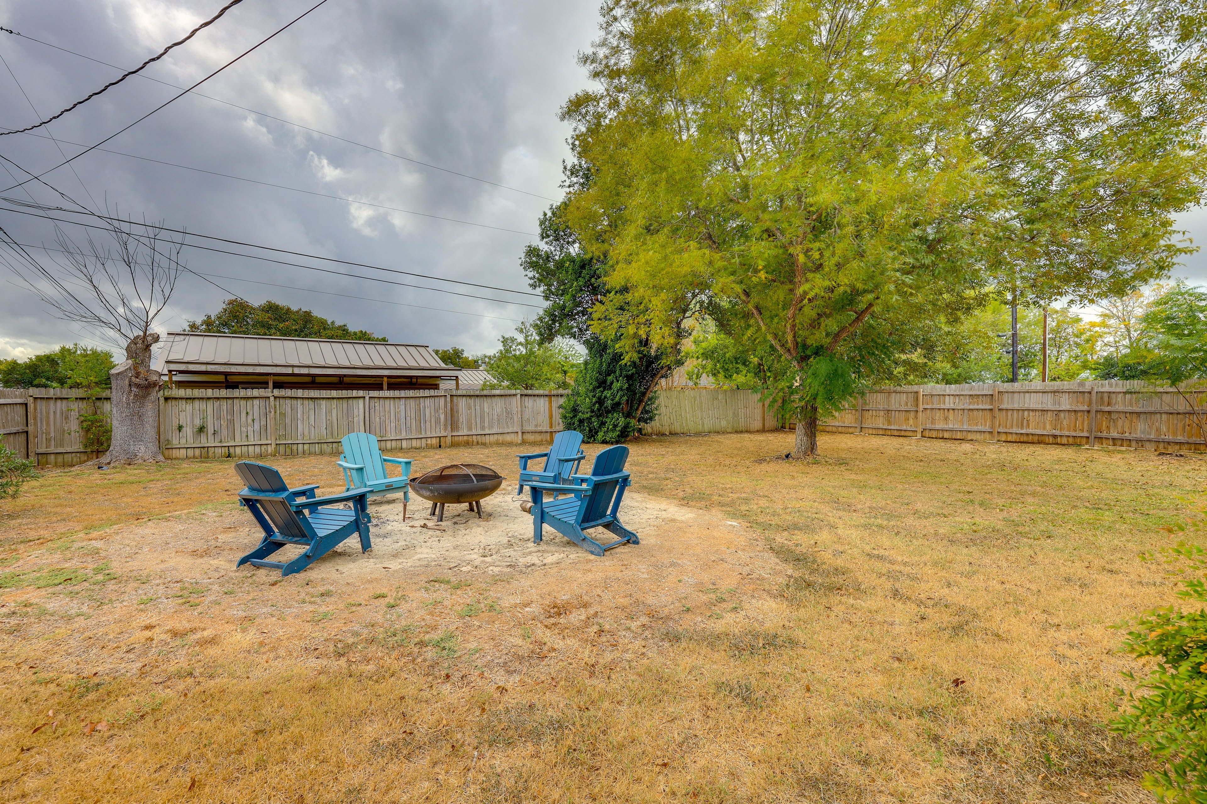 Private Backyard Area