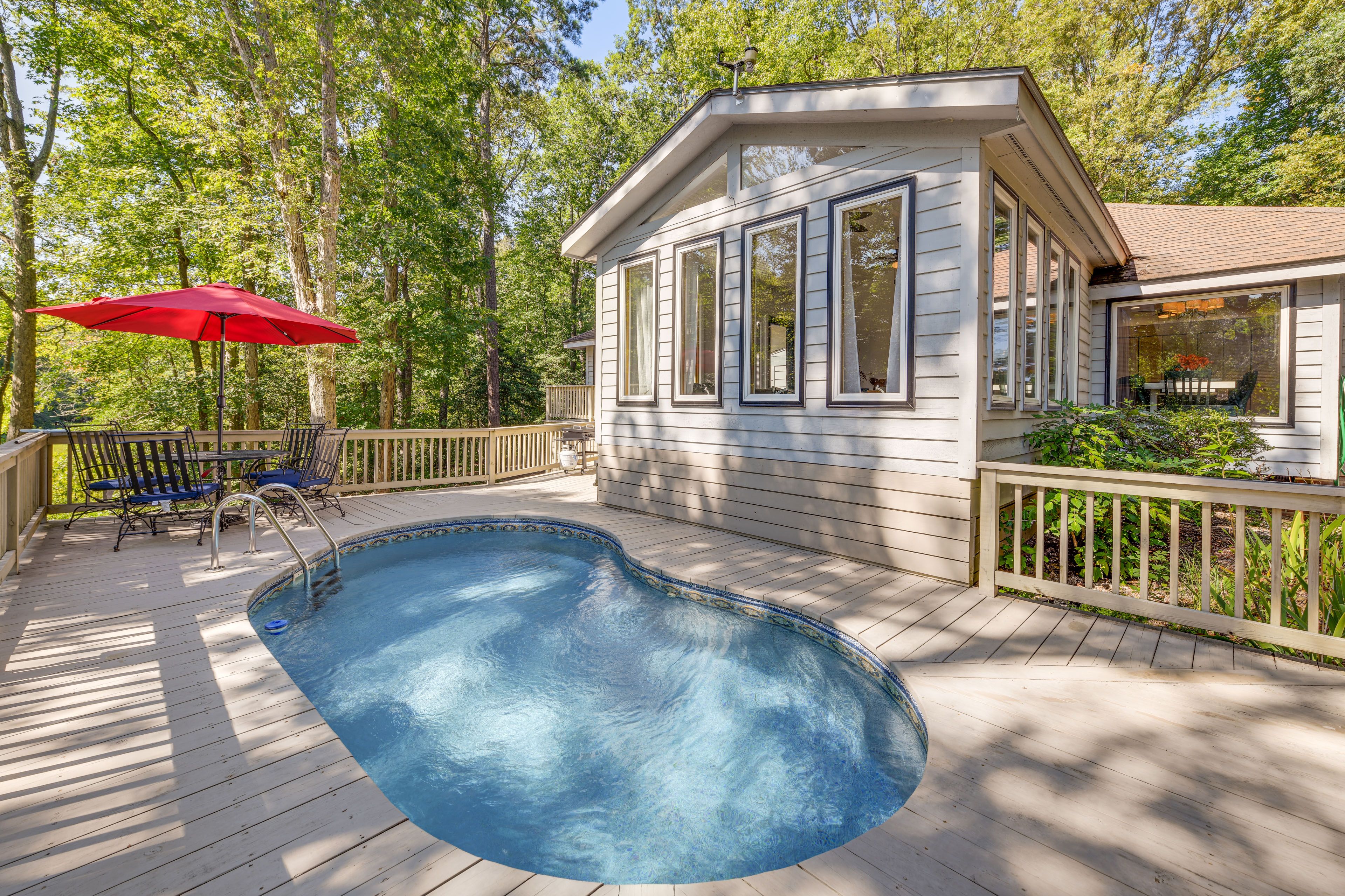 Wraparound Deck | Private Seasonal Pool (Unheated) | Gas Grill