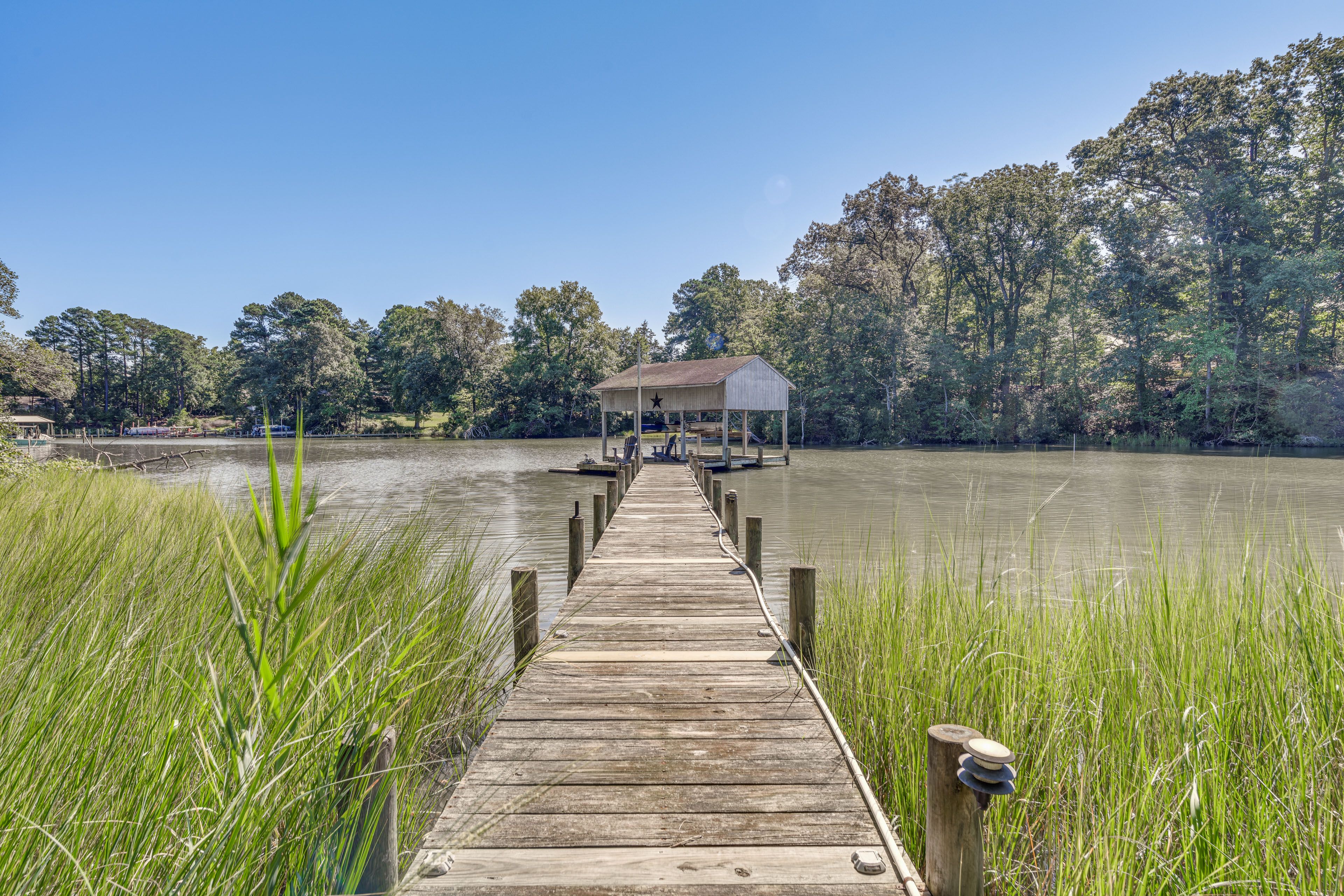Private Boat Dock | River Access (Tides Typically Low)