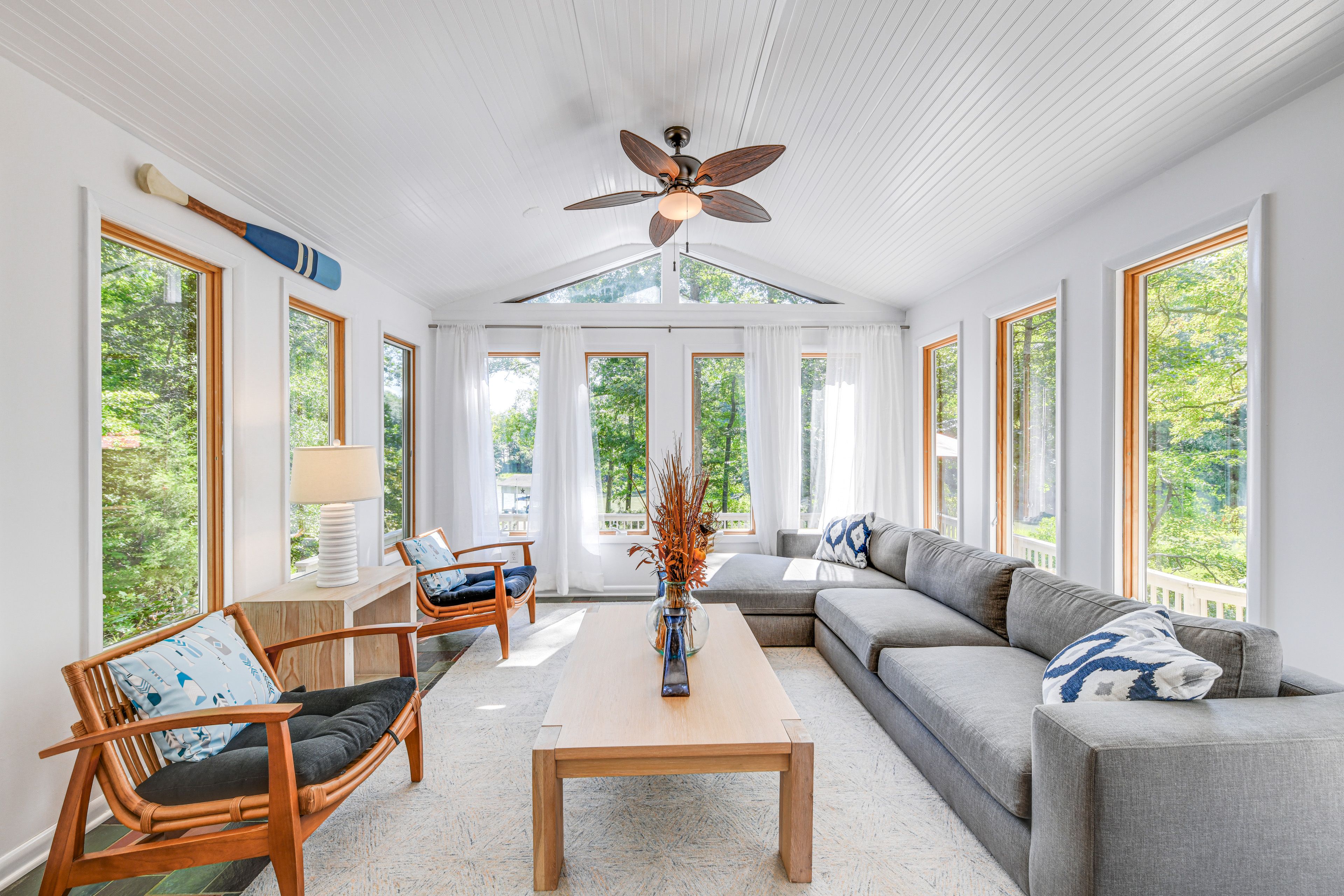 Sunroom | Forest Views | 1st Floor