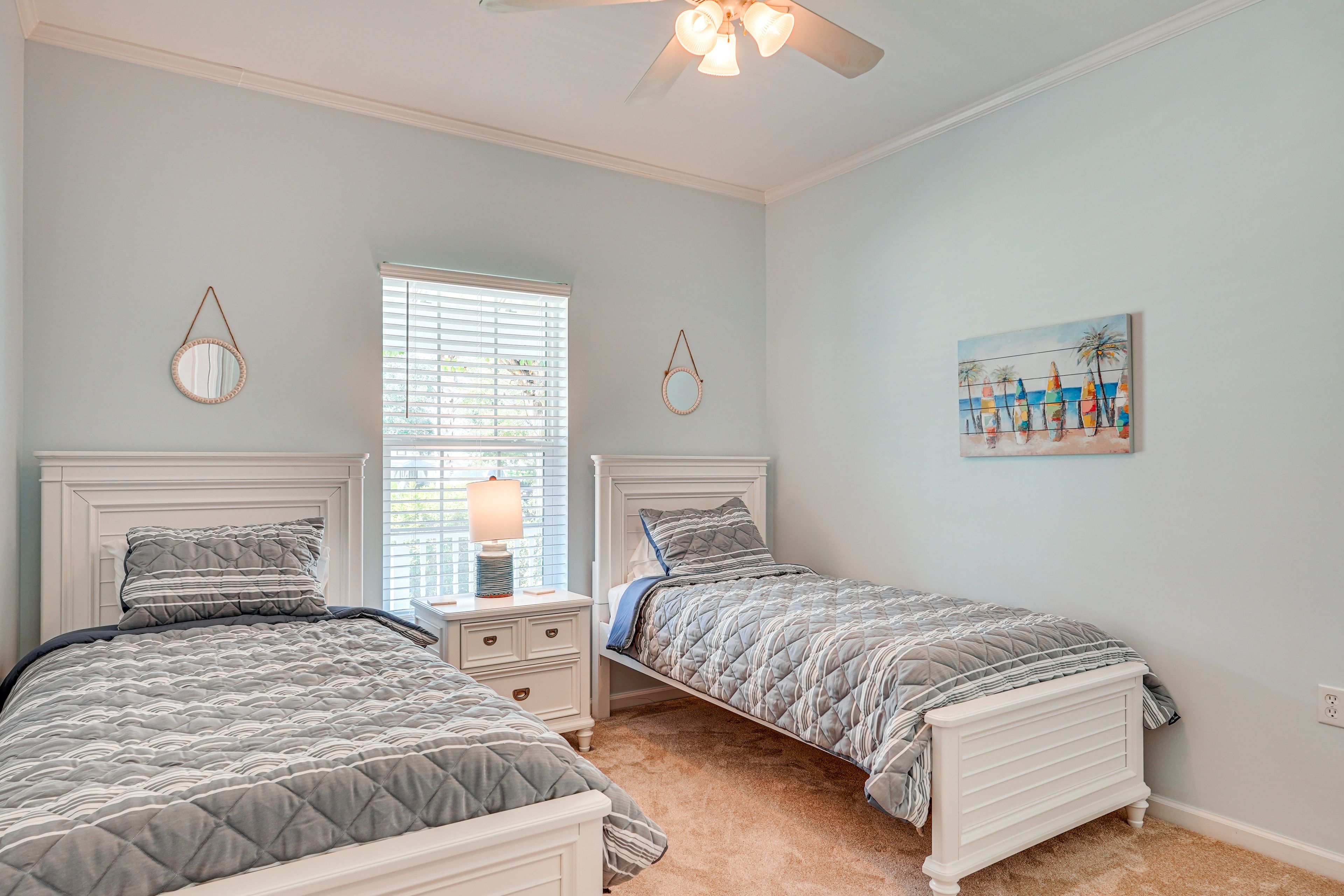 Bedroom 2 | 1st Floor | 2 Twin Beds