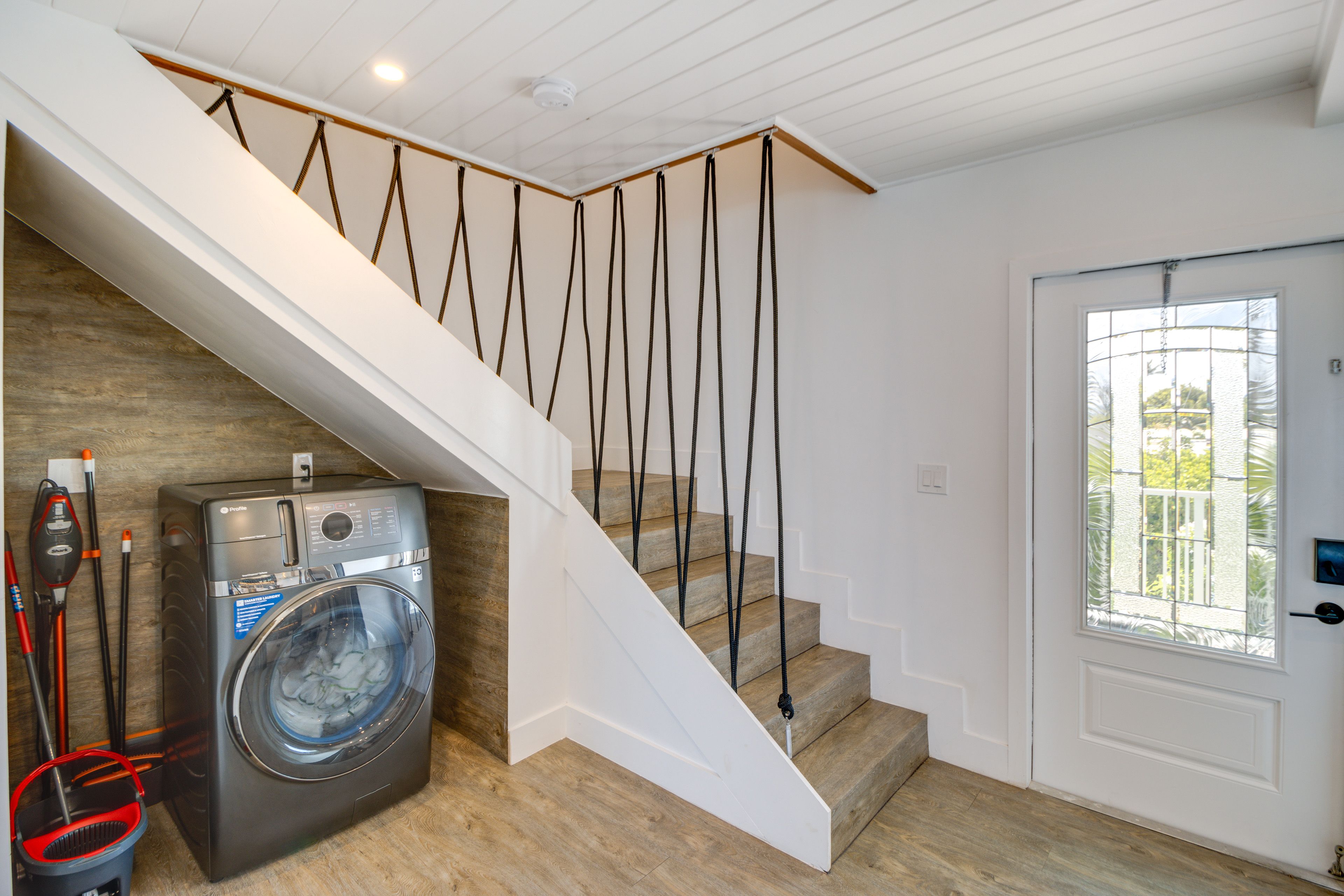 Washer/Dryer | Stairs to Upper Level | 1st Floor