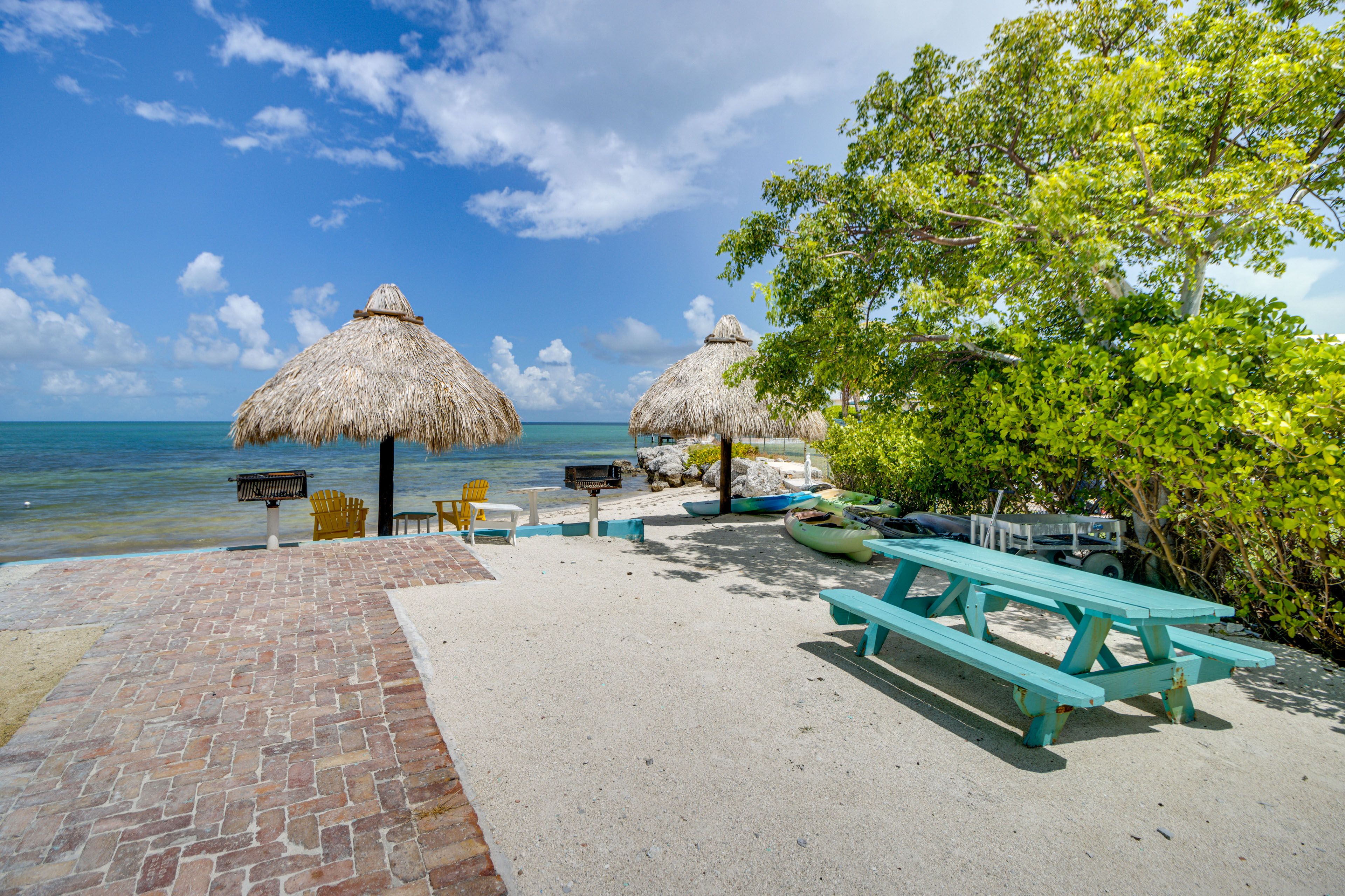 Private Community Beach | Charcoal Grills