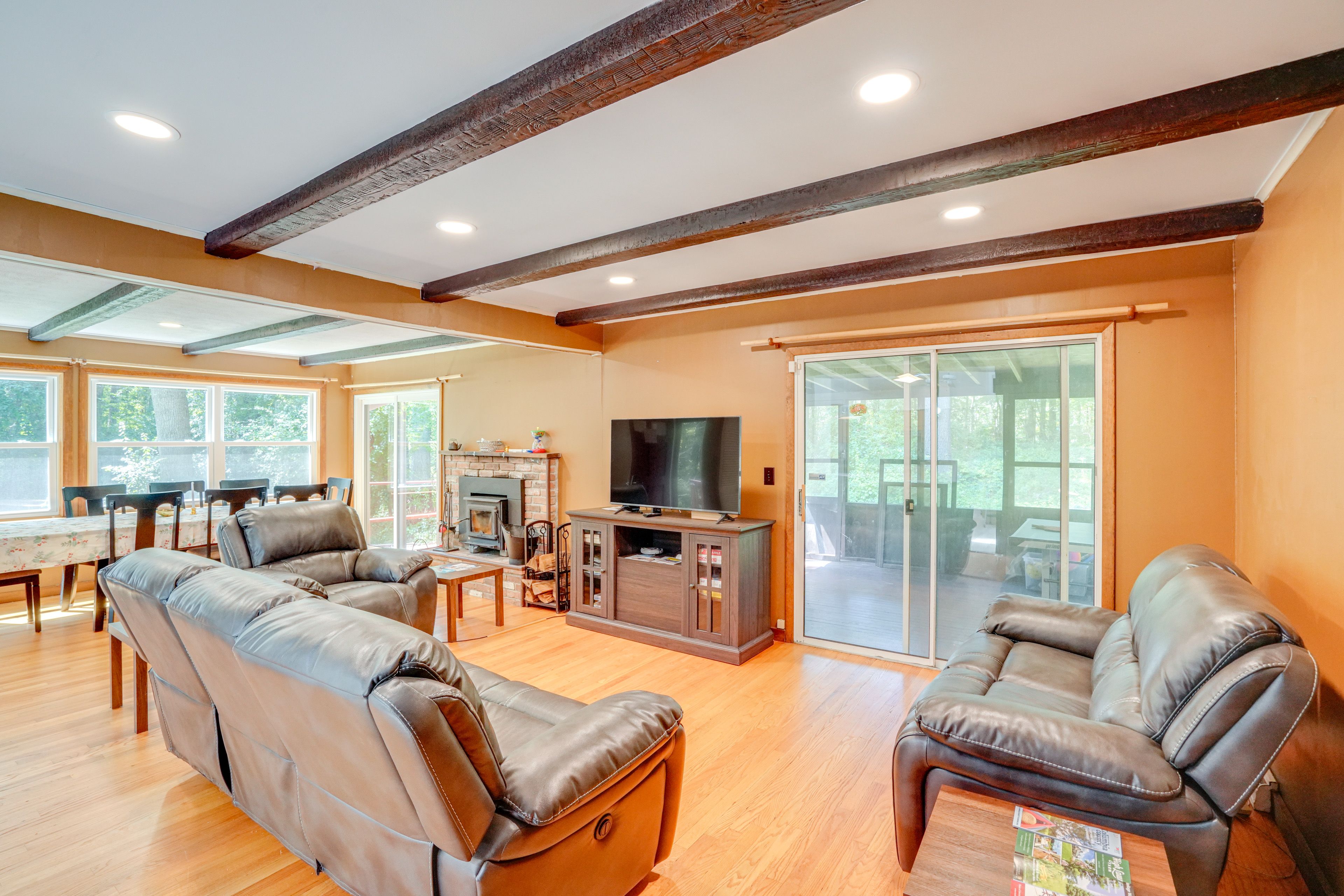 Canaan Vacation Rental | 3BR | 3BA | 2,000 Sq Ft | 4 Steps to Access