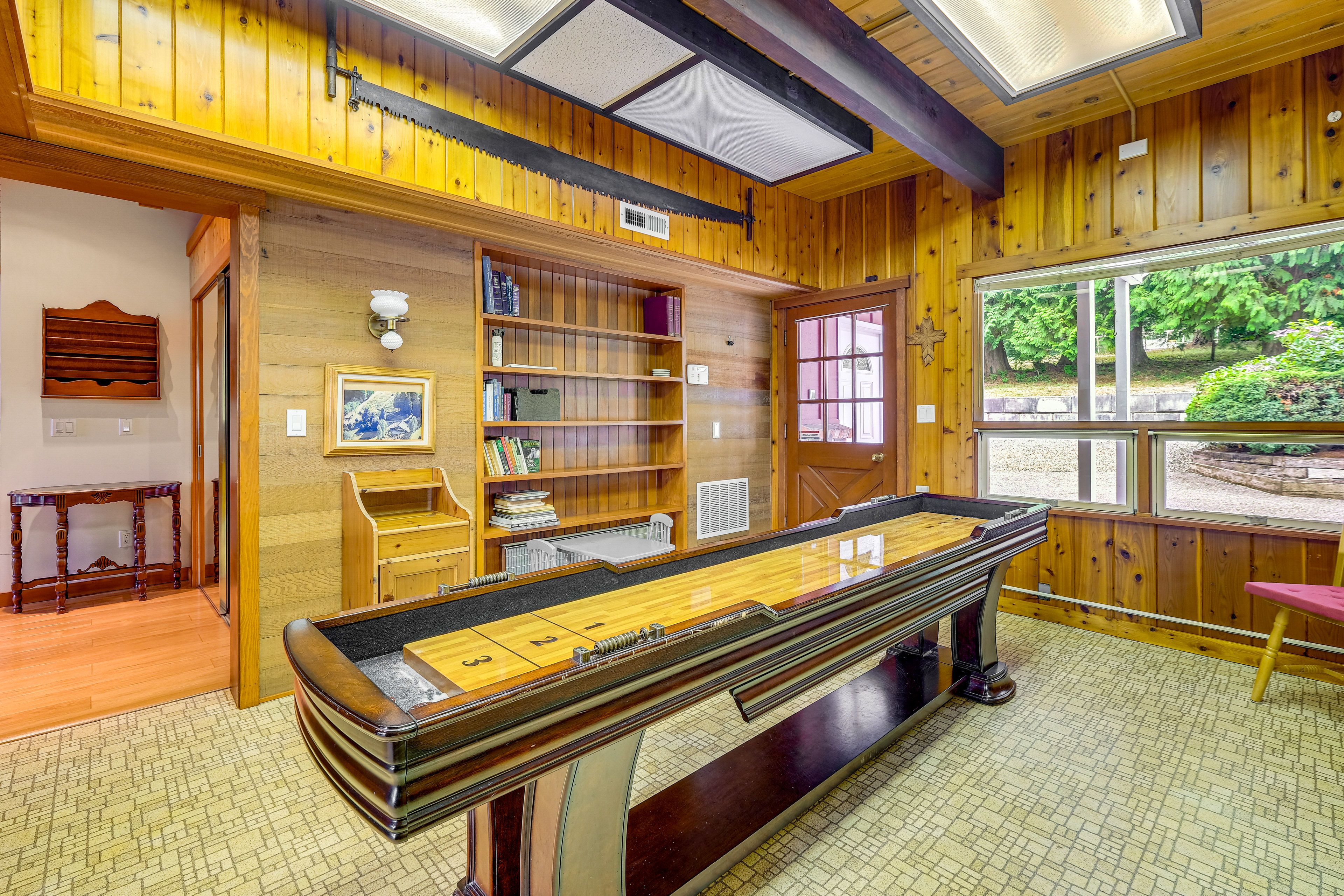 Game Room | 1st Floor | Shuffleboard Table