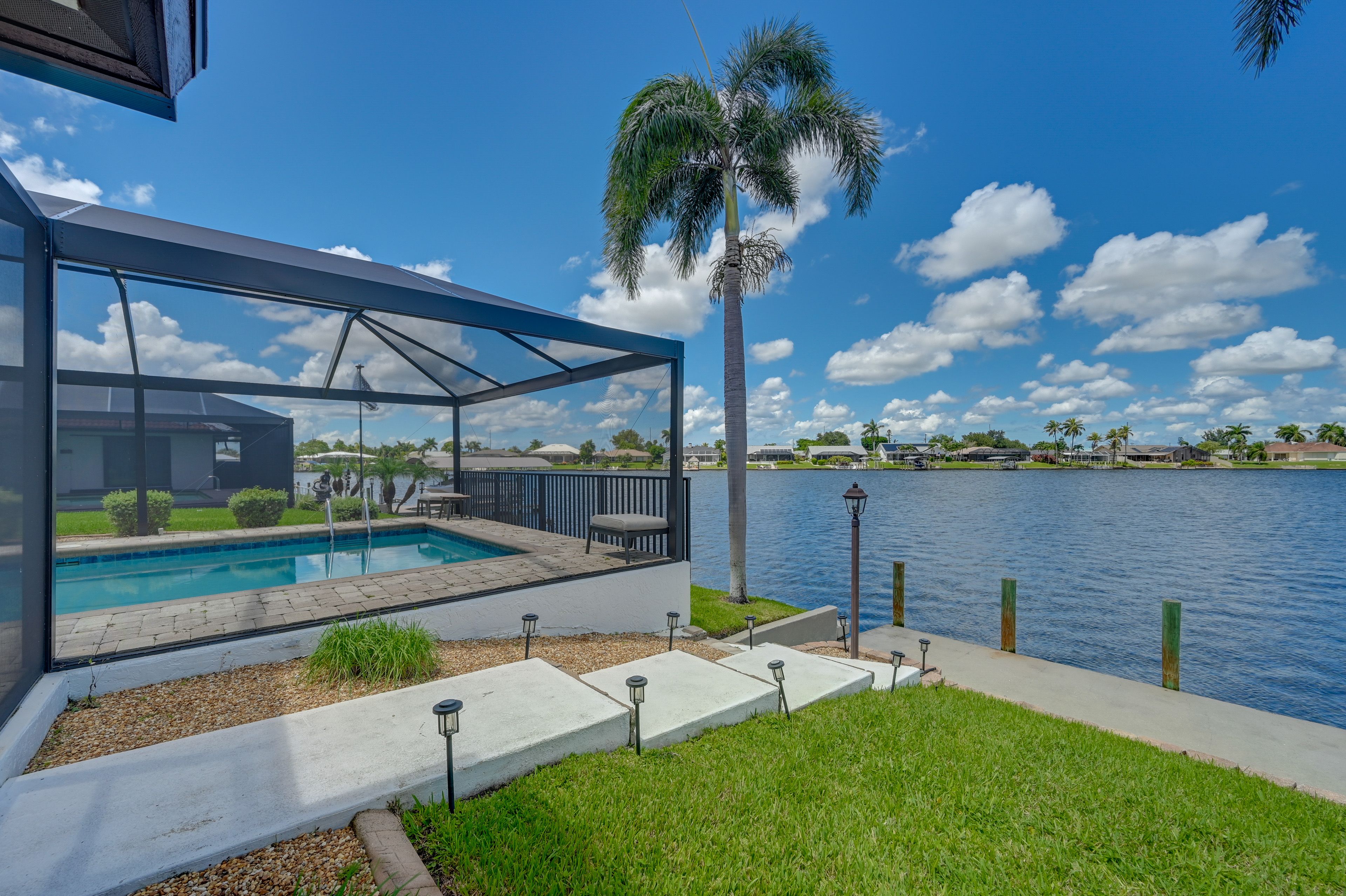 Waterfront Patio | Canal Access