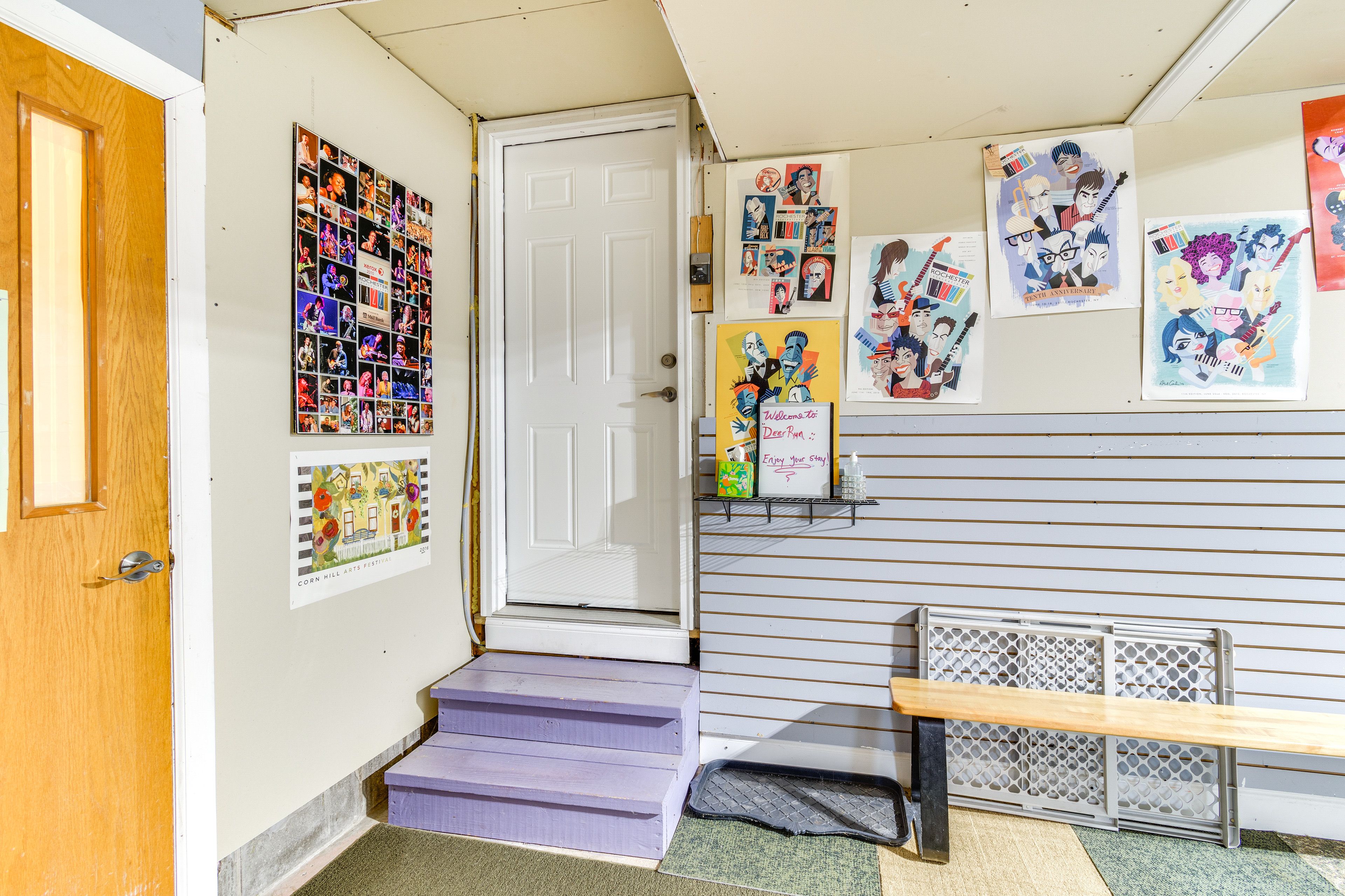 Garage Interior | Home Entrance