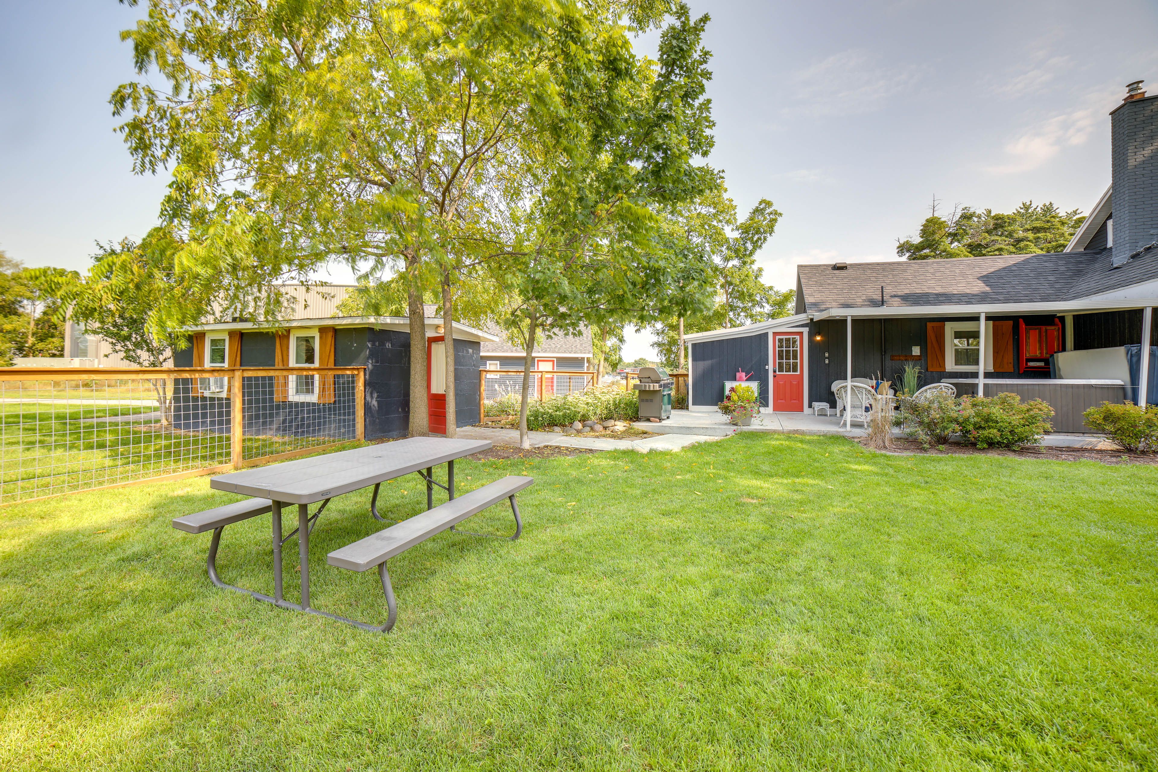 Private Backyard w/ Fencing