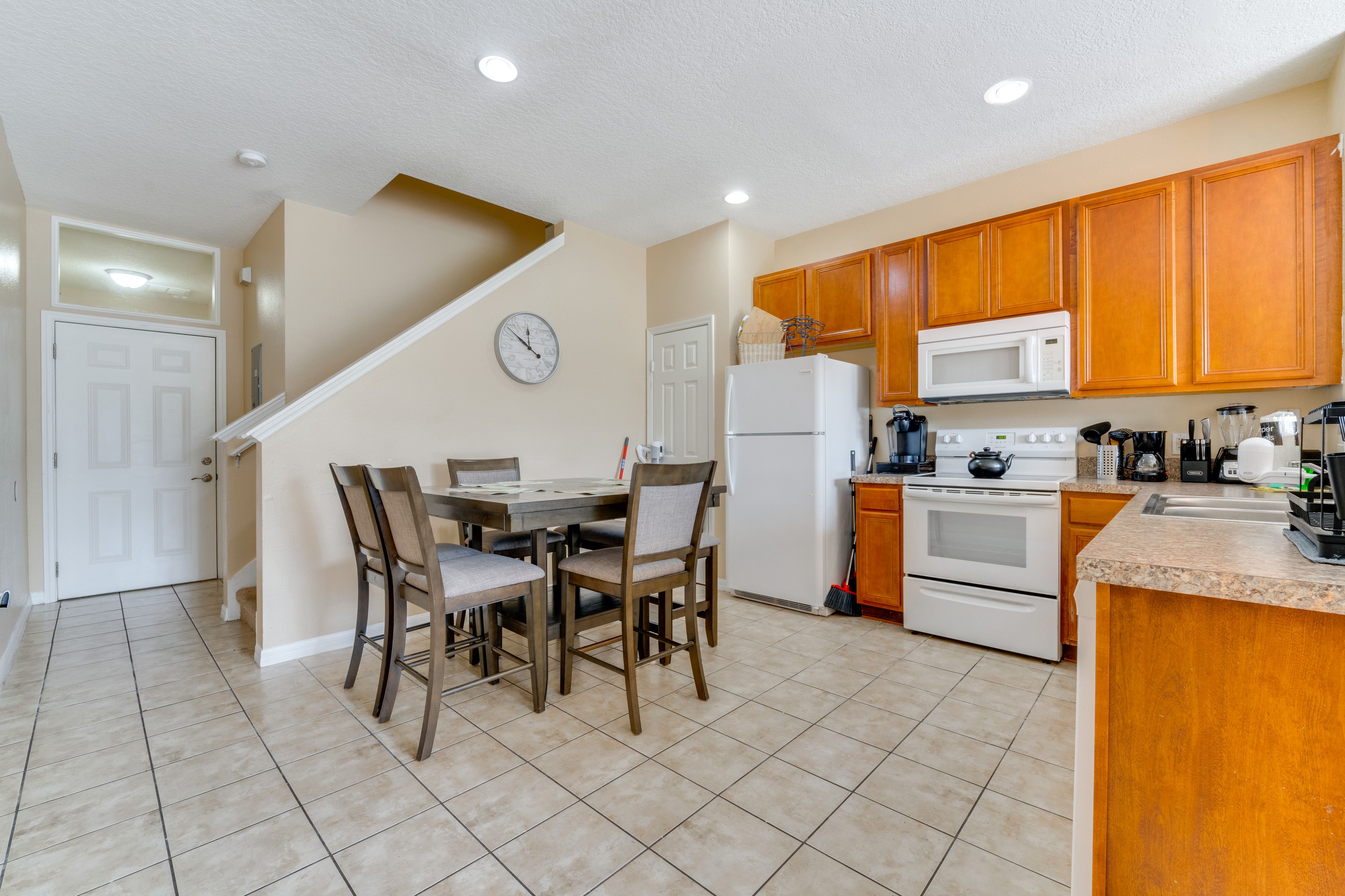 Dining Area | Dishware & Flatware | 1st Floor