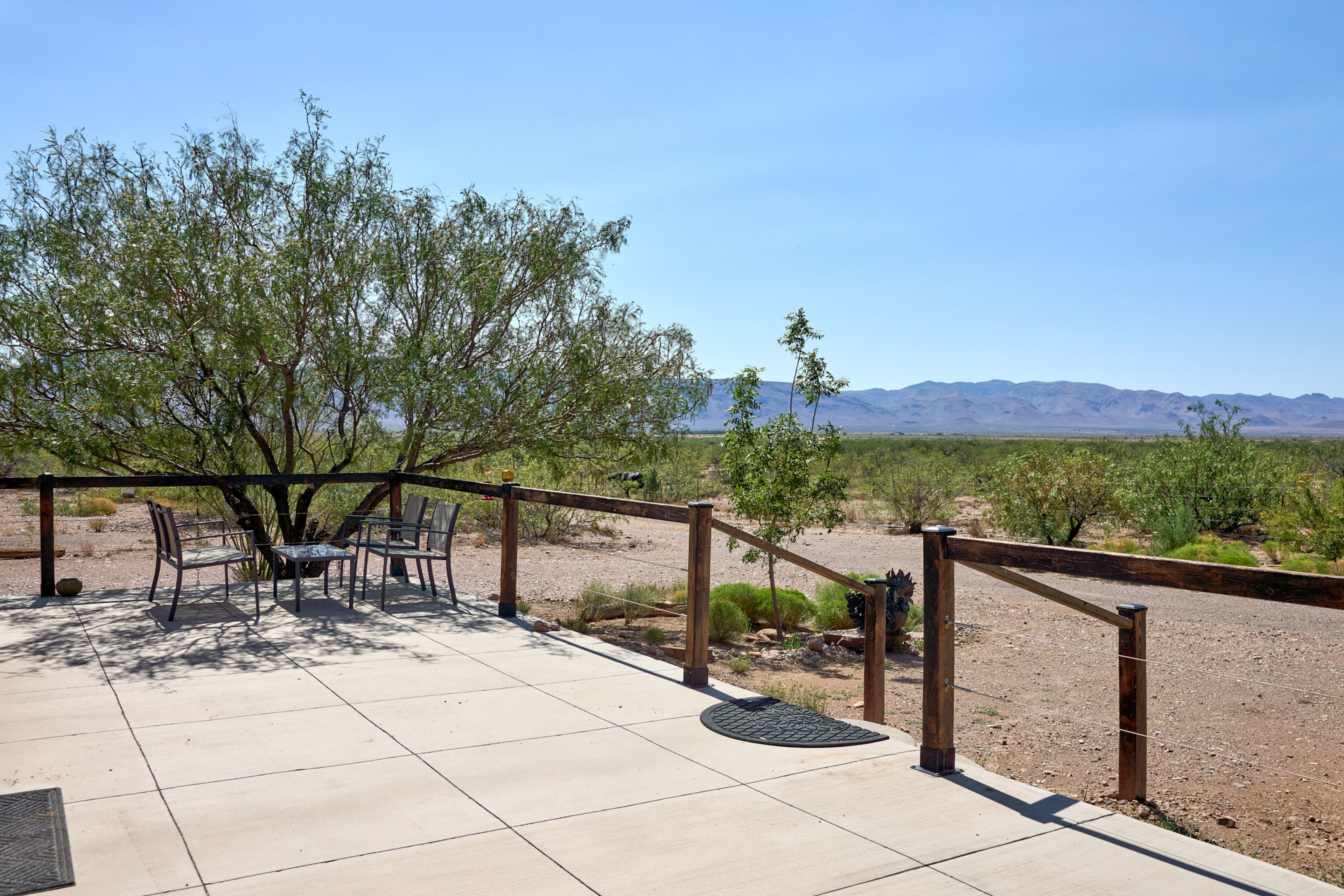 San Simon Vacation Rental | 1BR | 1BA | 938 Sq Ft | Steps Required