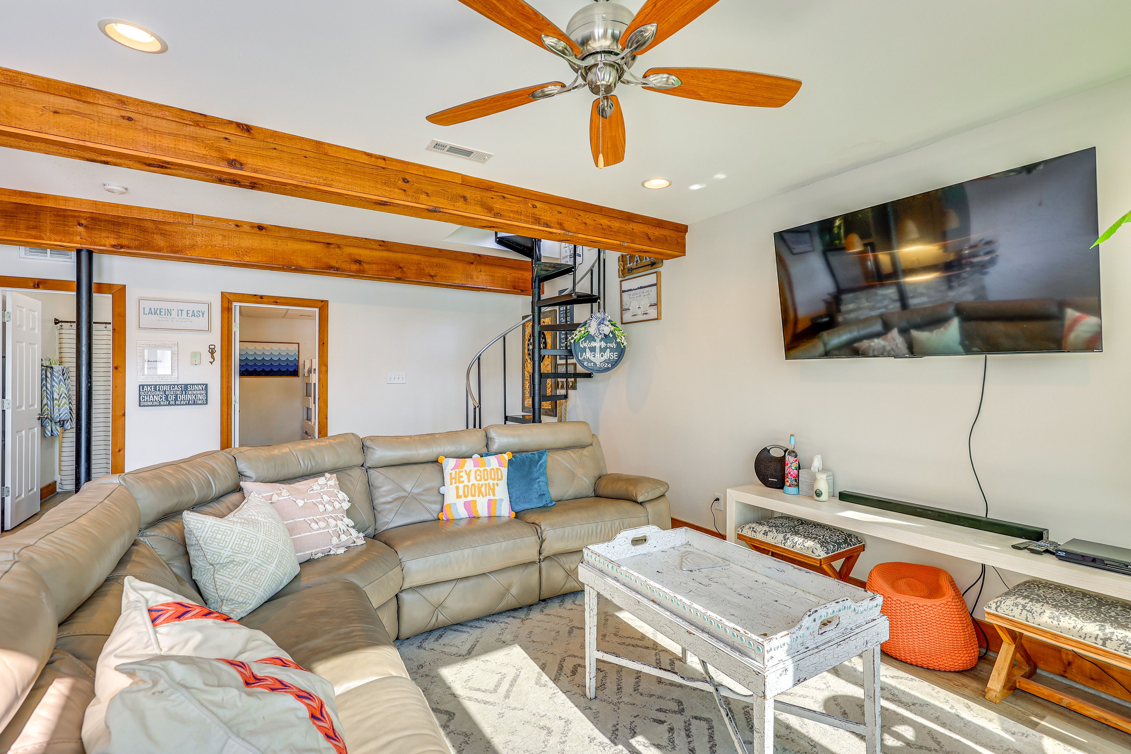 Family Room | Central Heating & A/C | Smart TV | Lower Level