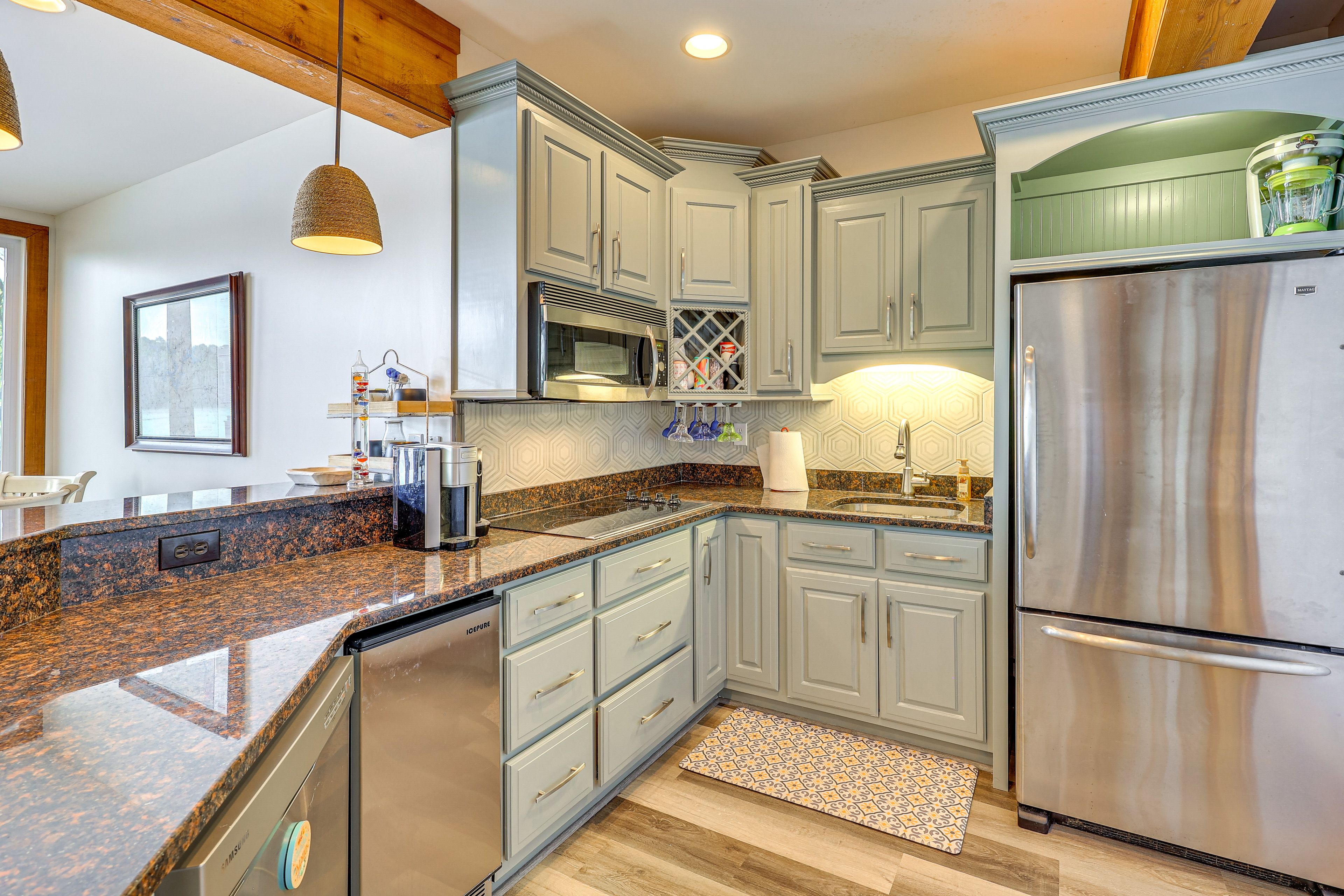 Kitchen | Blender | Crockpot | Trash Bags/Paper Towels | Lower Level