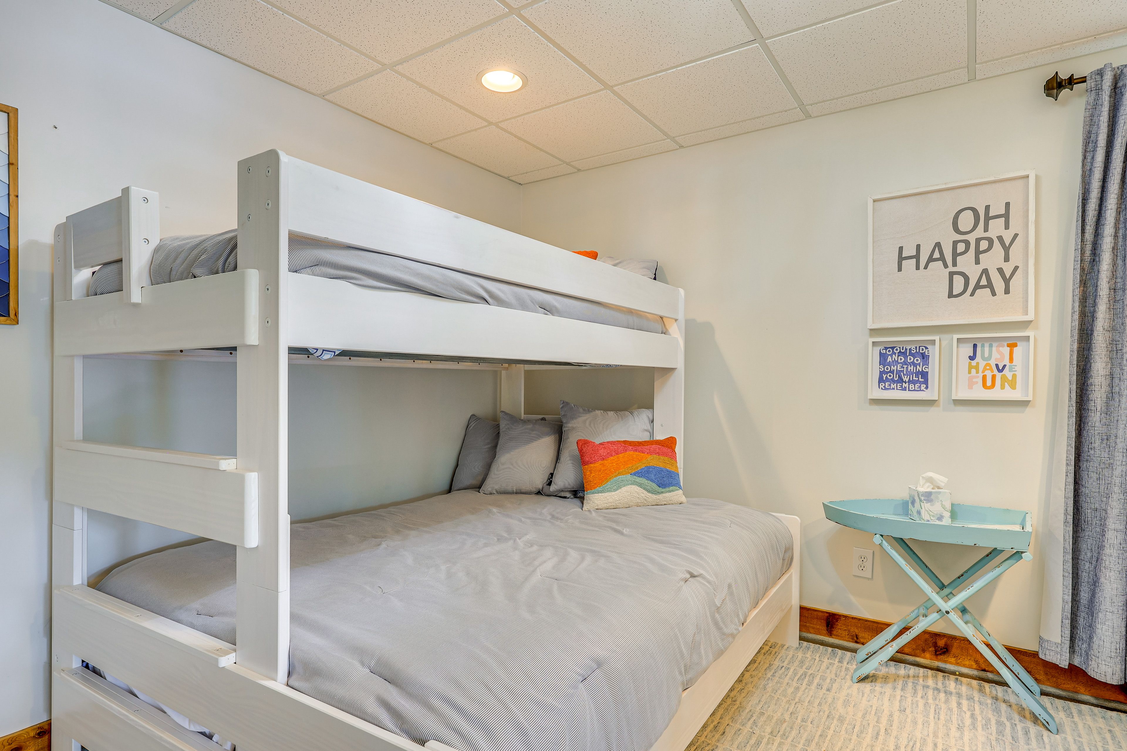 Bedroom 3 | Twin/Queen Bunk Bed | Twin Bunk Bed | Lower Level