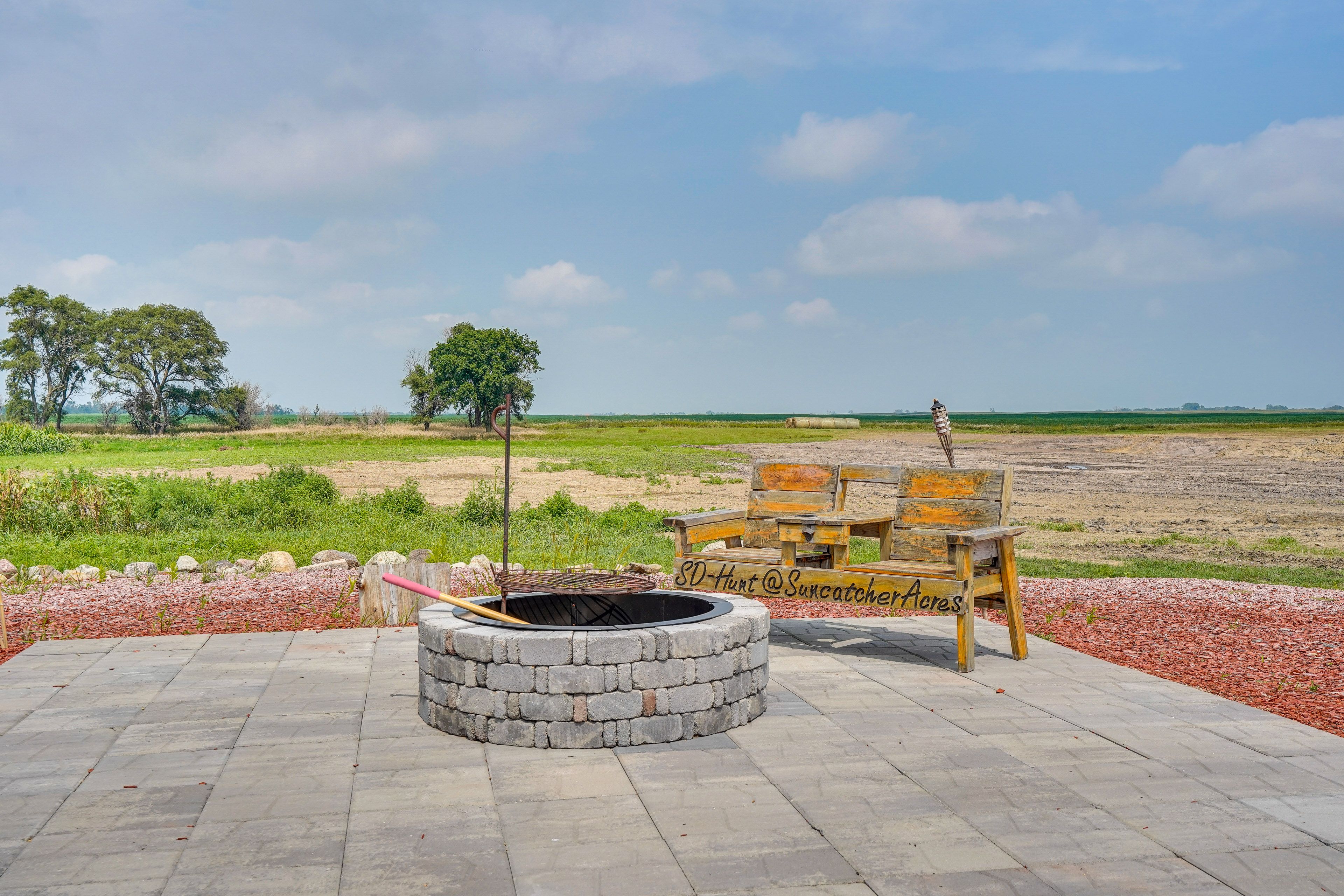 Suncatcher Acres Amenities | Fire Pit