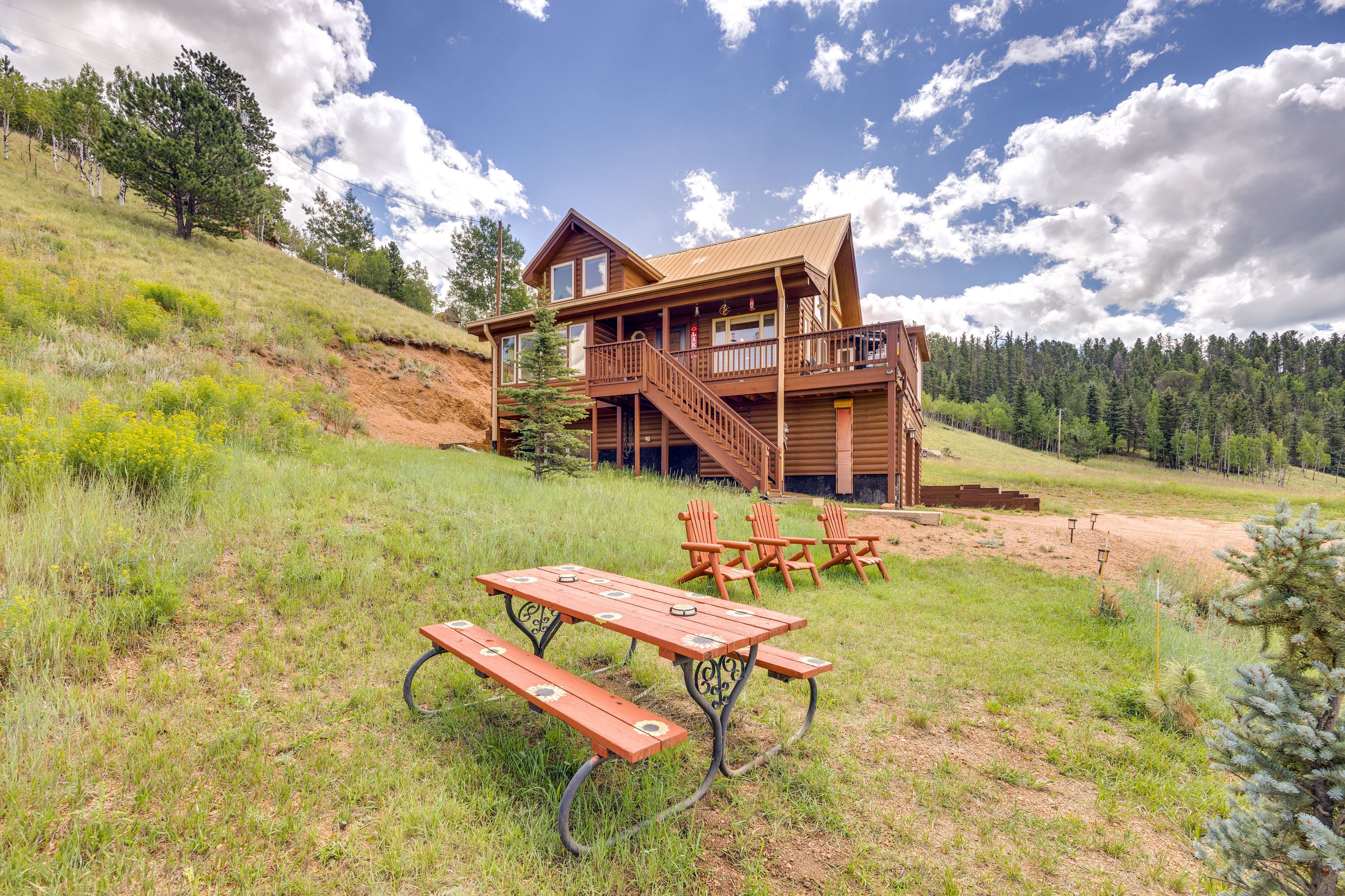 Picnic Area | Adirondack Chairs | Water Views