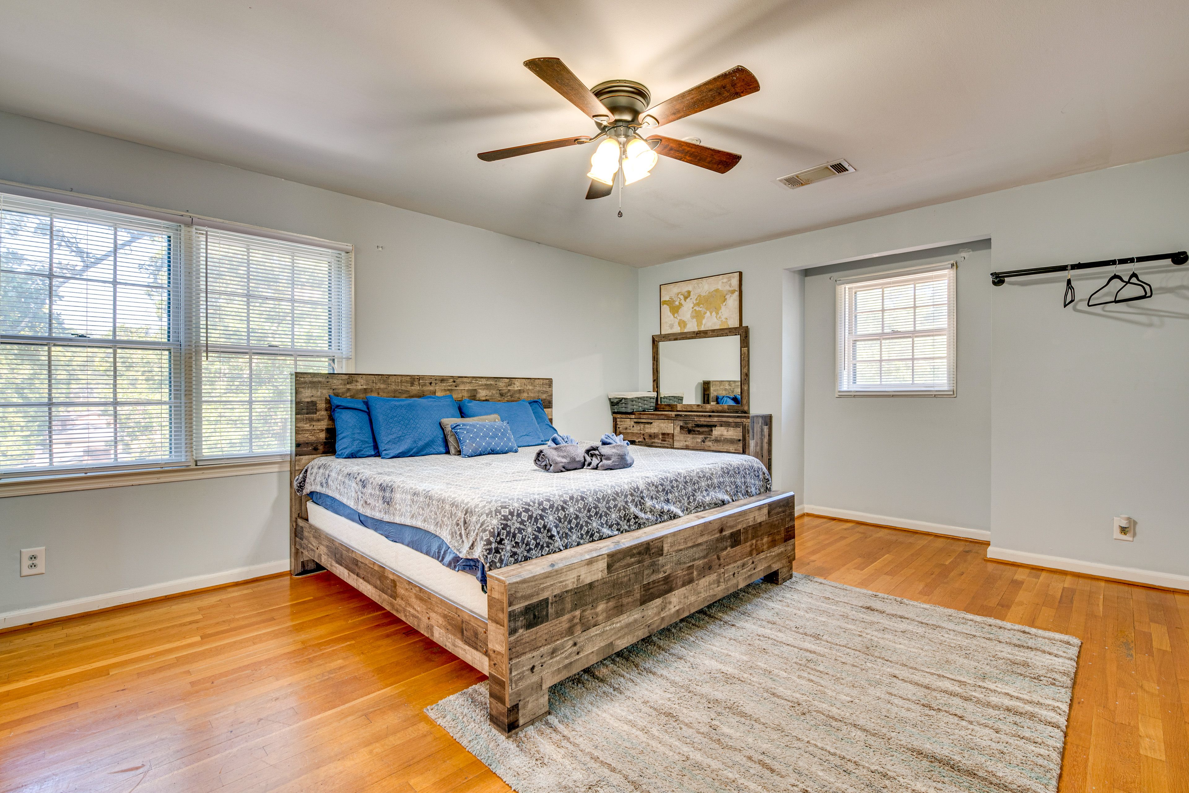 Bedroom 1 | 2nd Floor | King Bed | Smart TV | Linens Provided