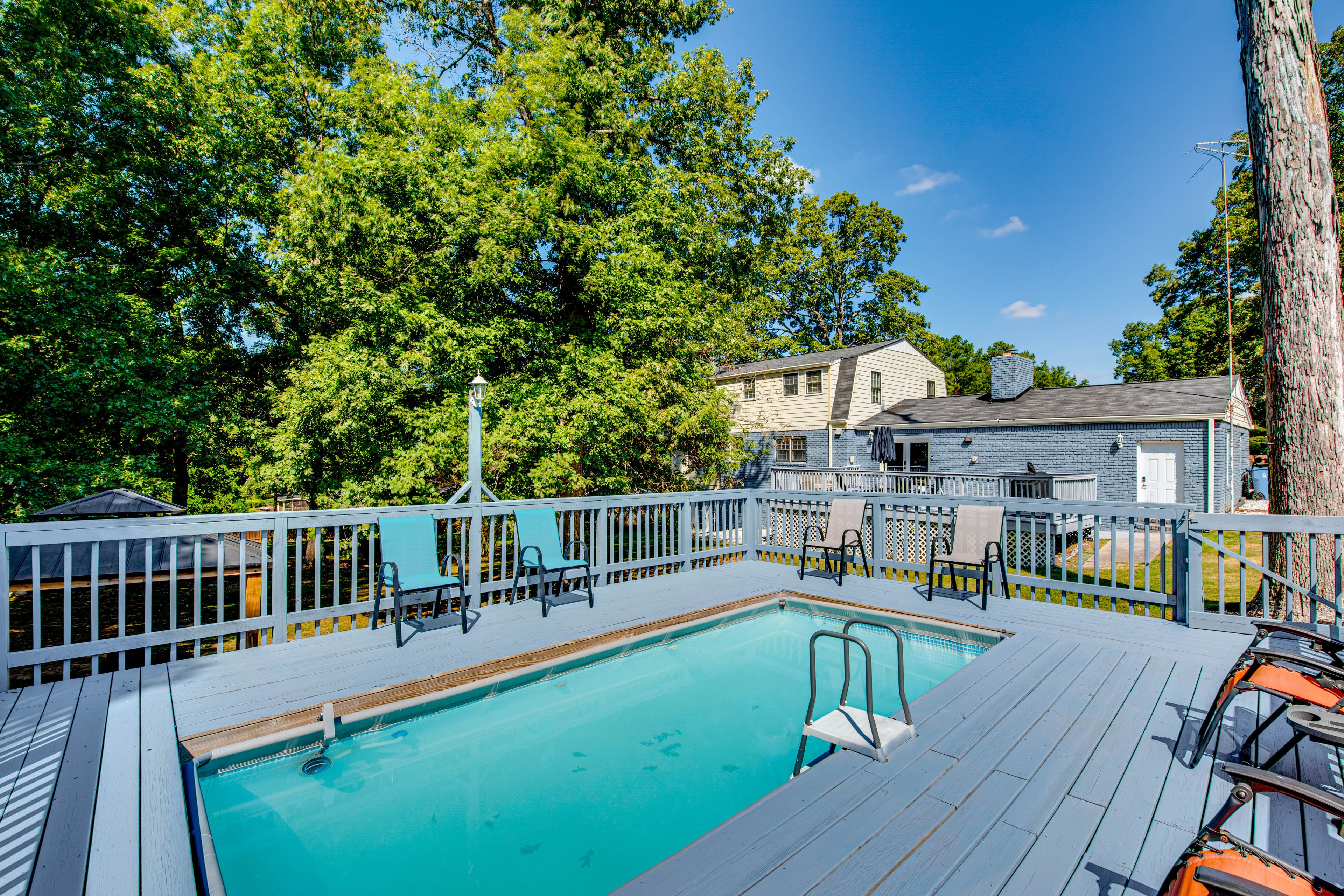 East Point Vacation Rental | 5BR | 3.5BA | 3,200 Sq Ft | Stairs Required