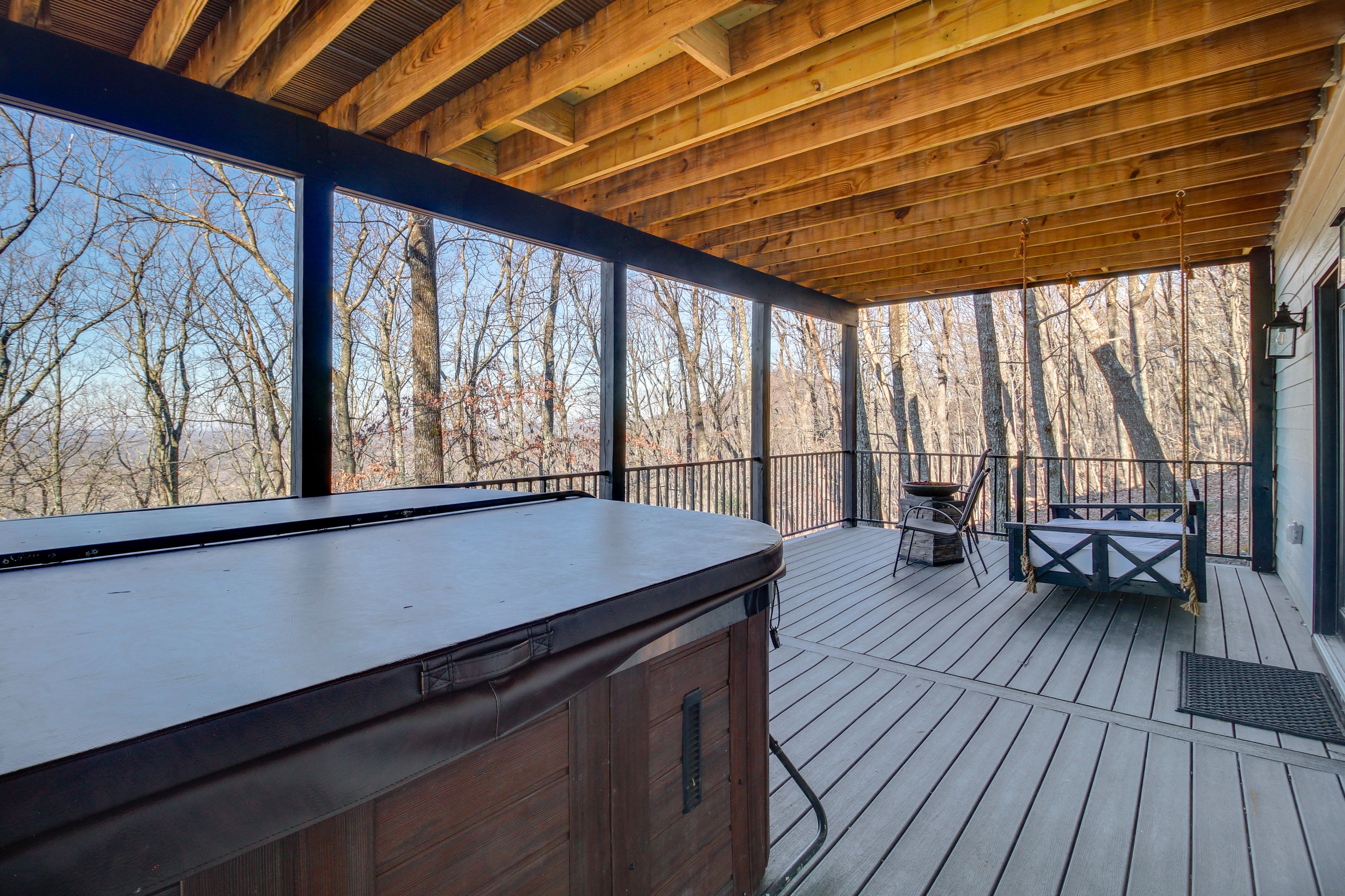 Balcony | Hot Tub | Access From Game Room