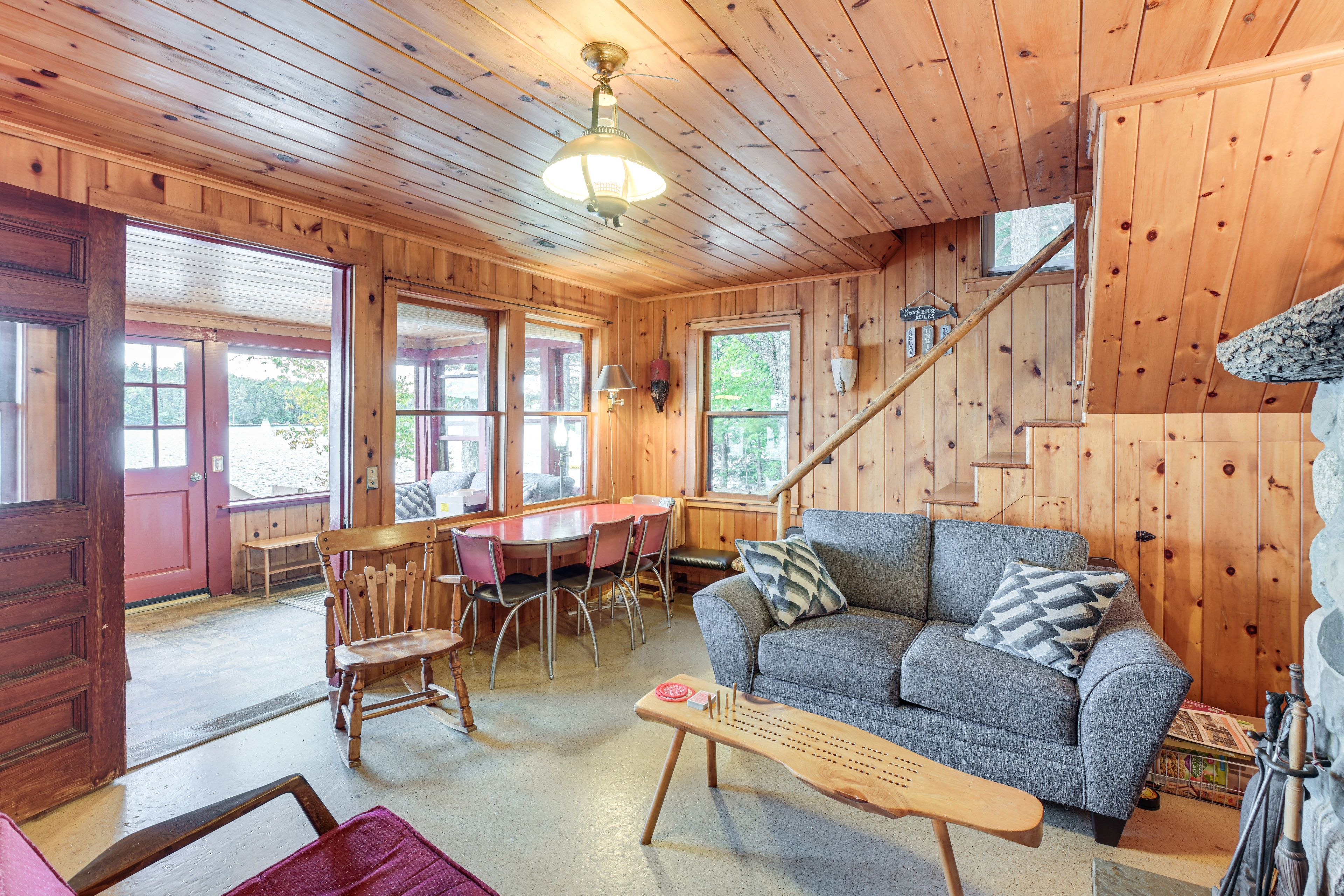 Living Room | Lakefront Views