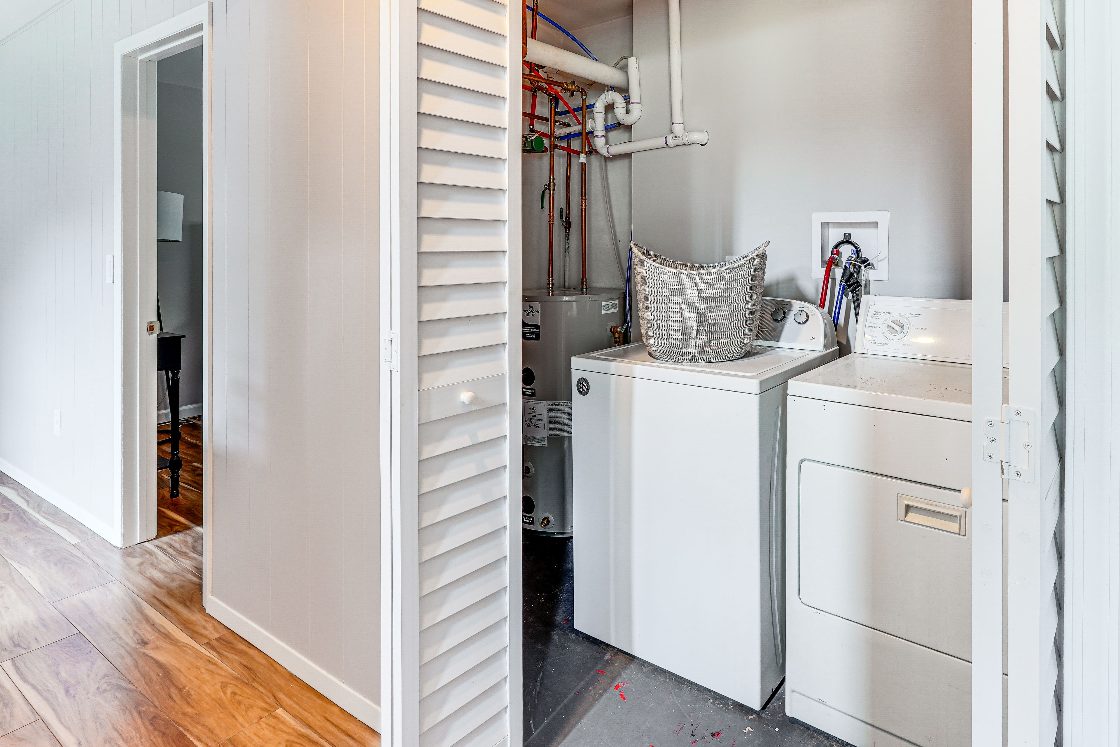 Laundry Closet | Lower Level