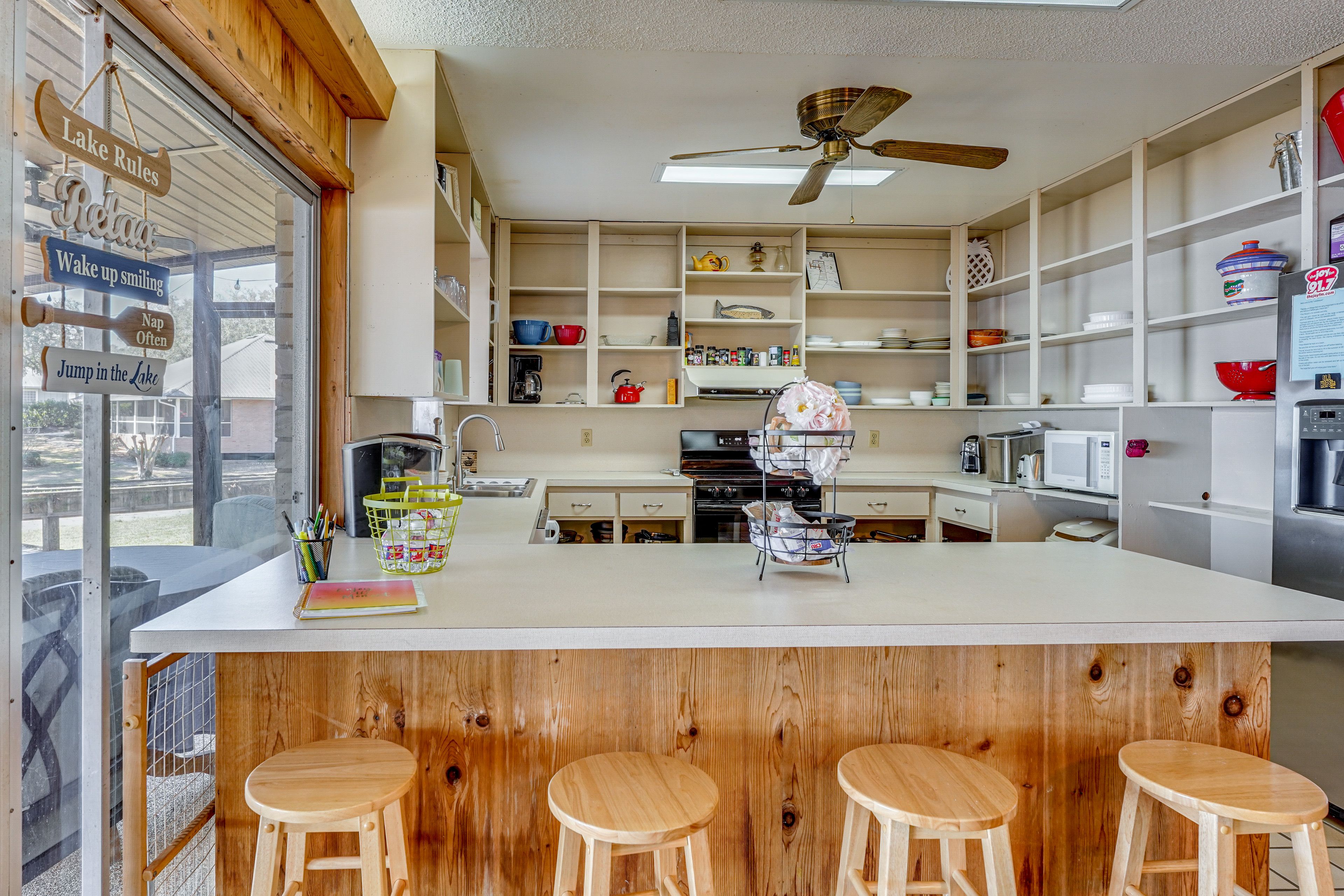 Kitchen | 1st Floor | Keurig | Drip Coffee Pot | Toaster | Blender