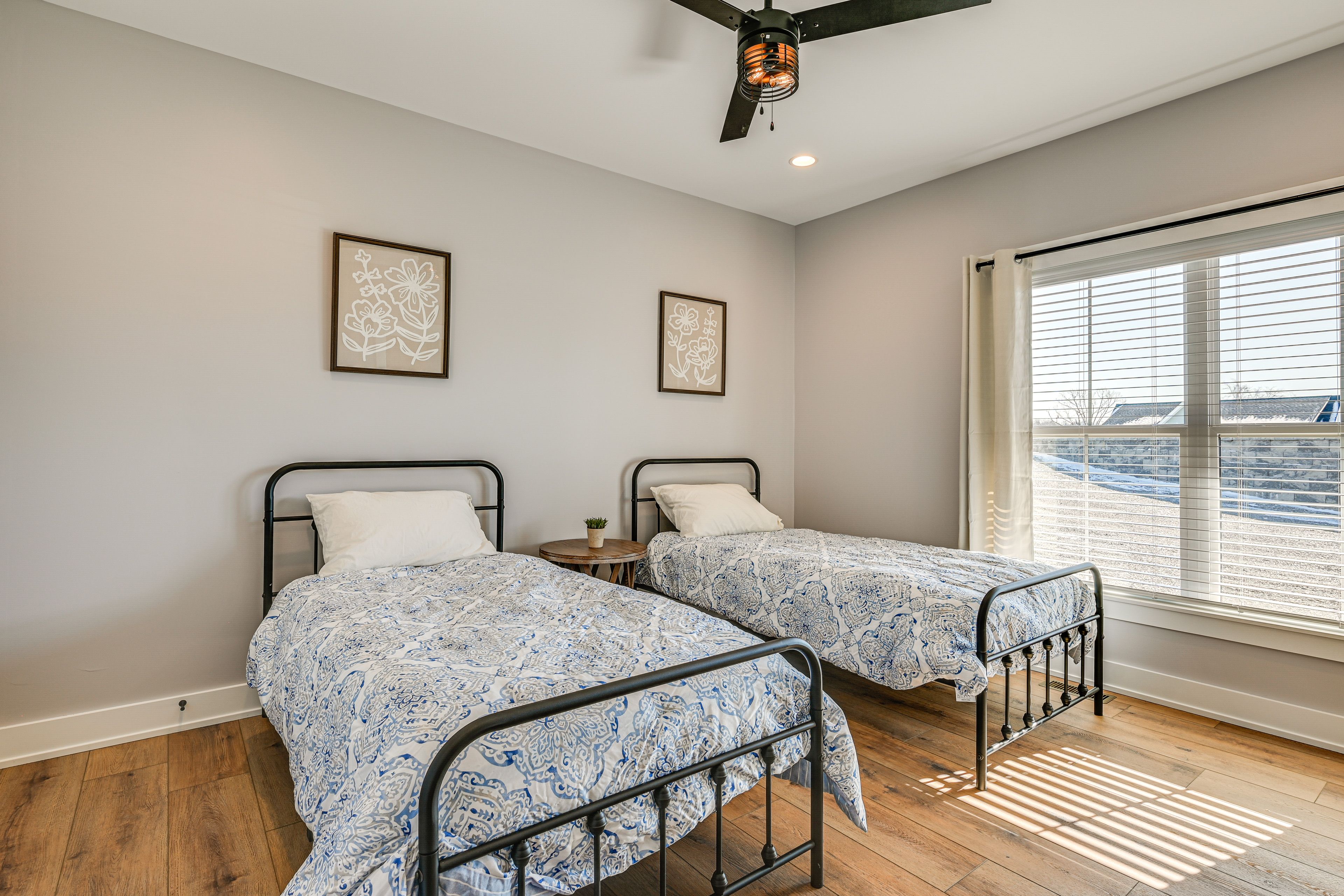 Bedroom 4 | 2 Twin Beds | 1st Floor