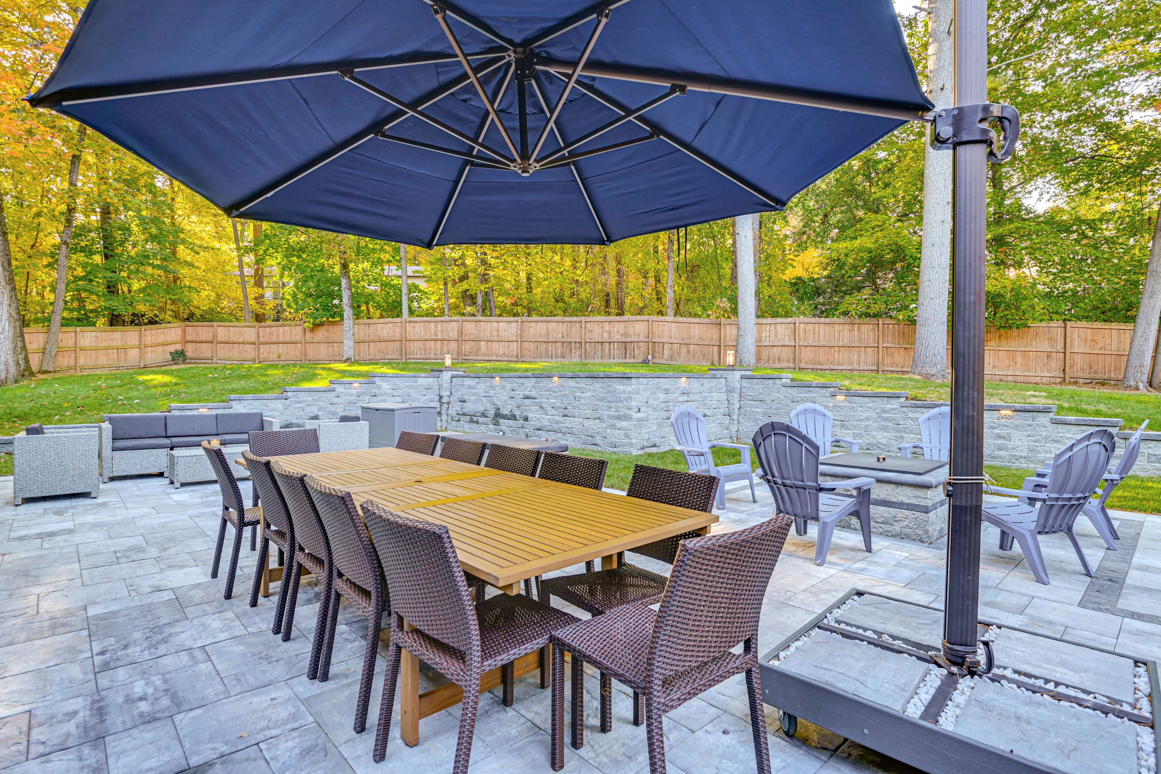 Private Patio | Gas Grill | Outdoor Dining Area