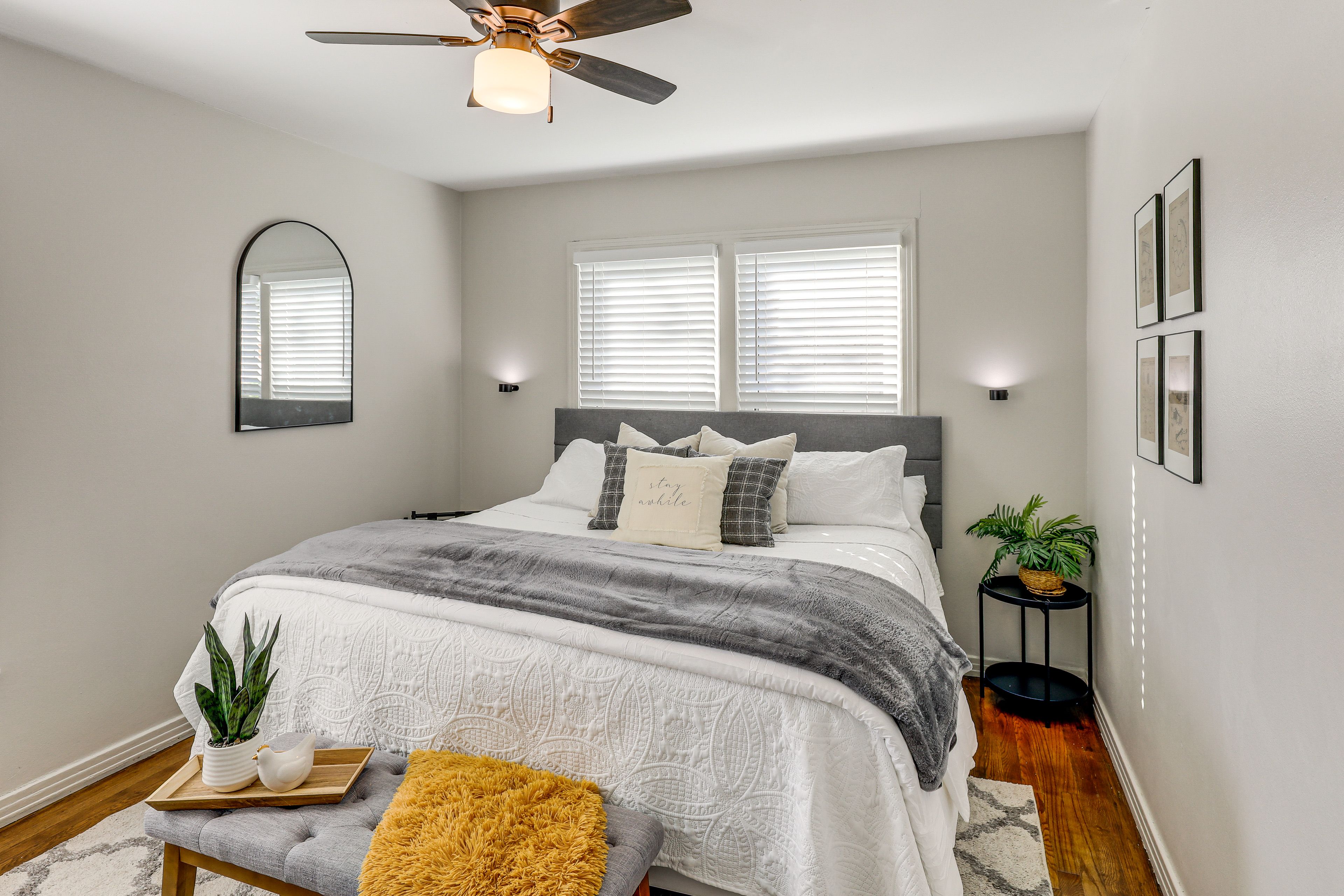 Bedroom 1 | King Bed | Smart TV