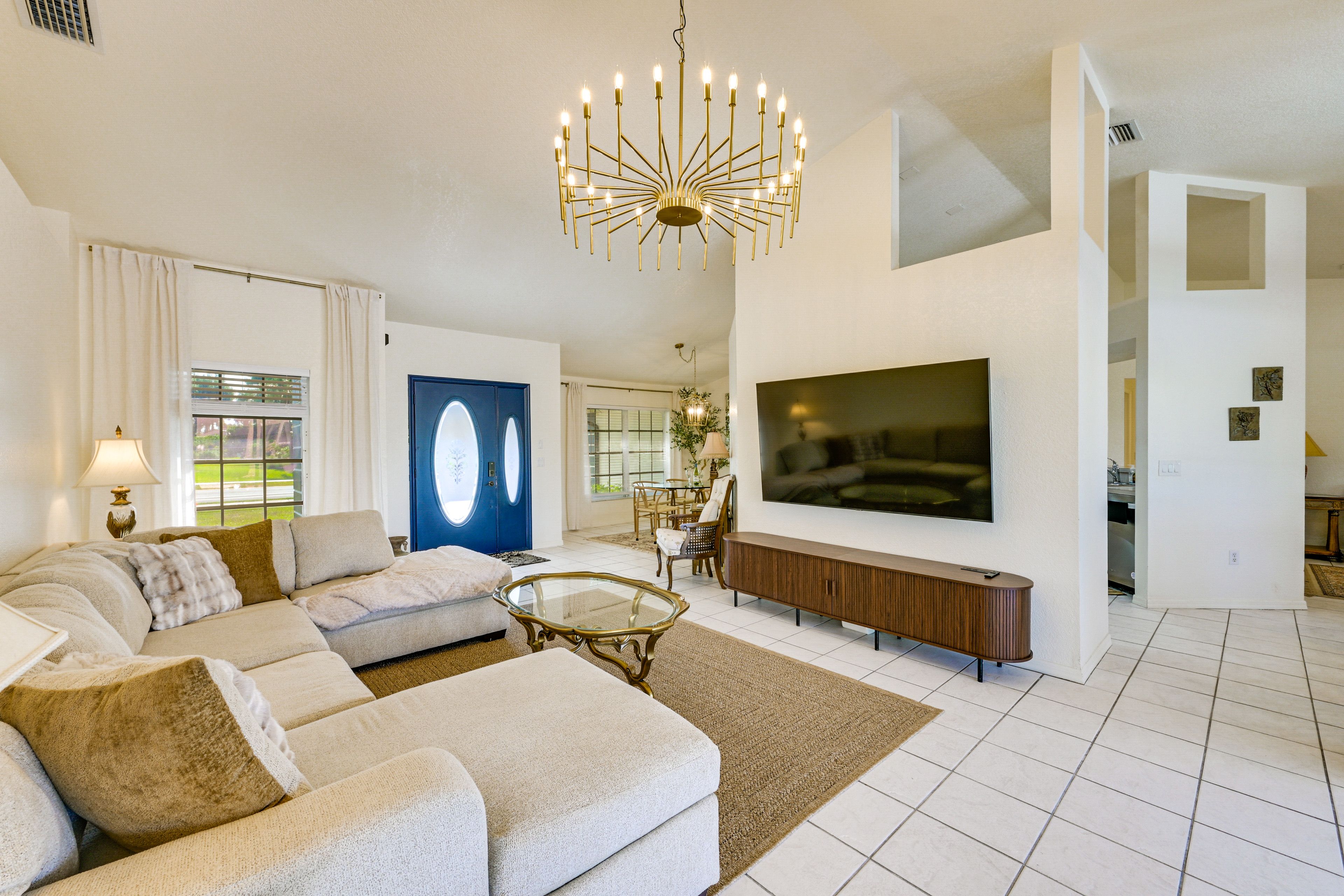Rotonda West Vacation Rental | 3BR | 2.5BA | 1,752 Sq Ft | 1 Step to Enter