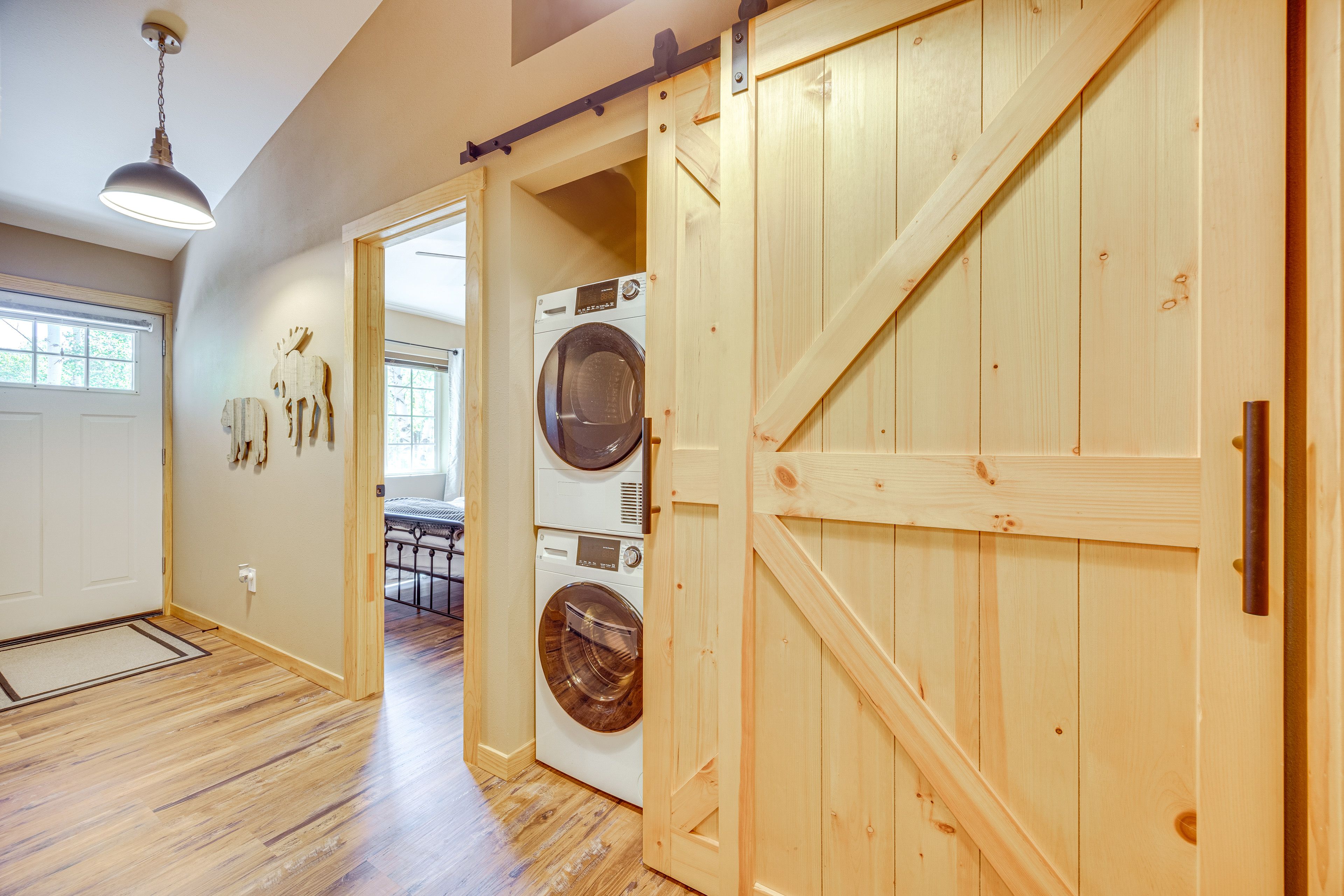Laundry Area | Washer/Dryer | Refrigerator | Trash Bags/Paper Towels