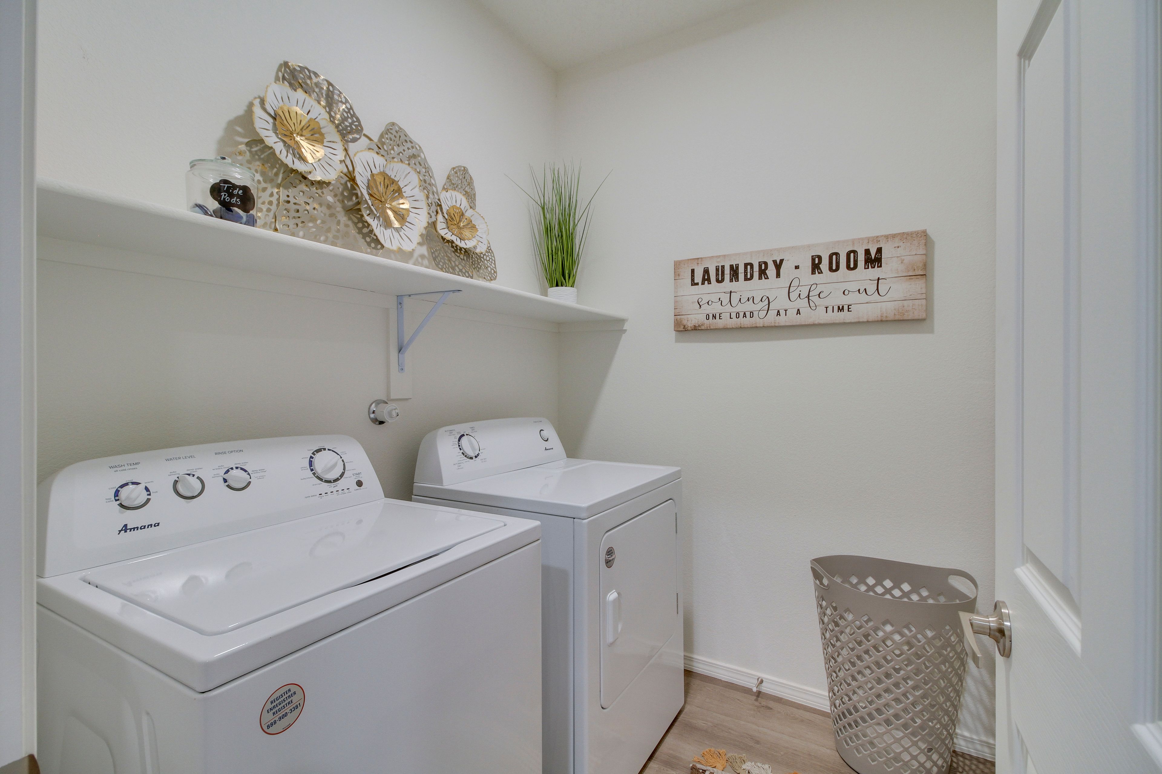 Laundry Area | 1st Floor | Washer/Dryer
