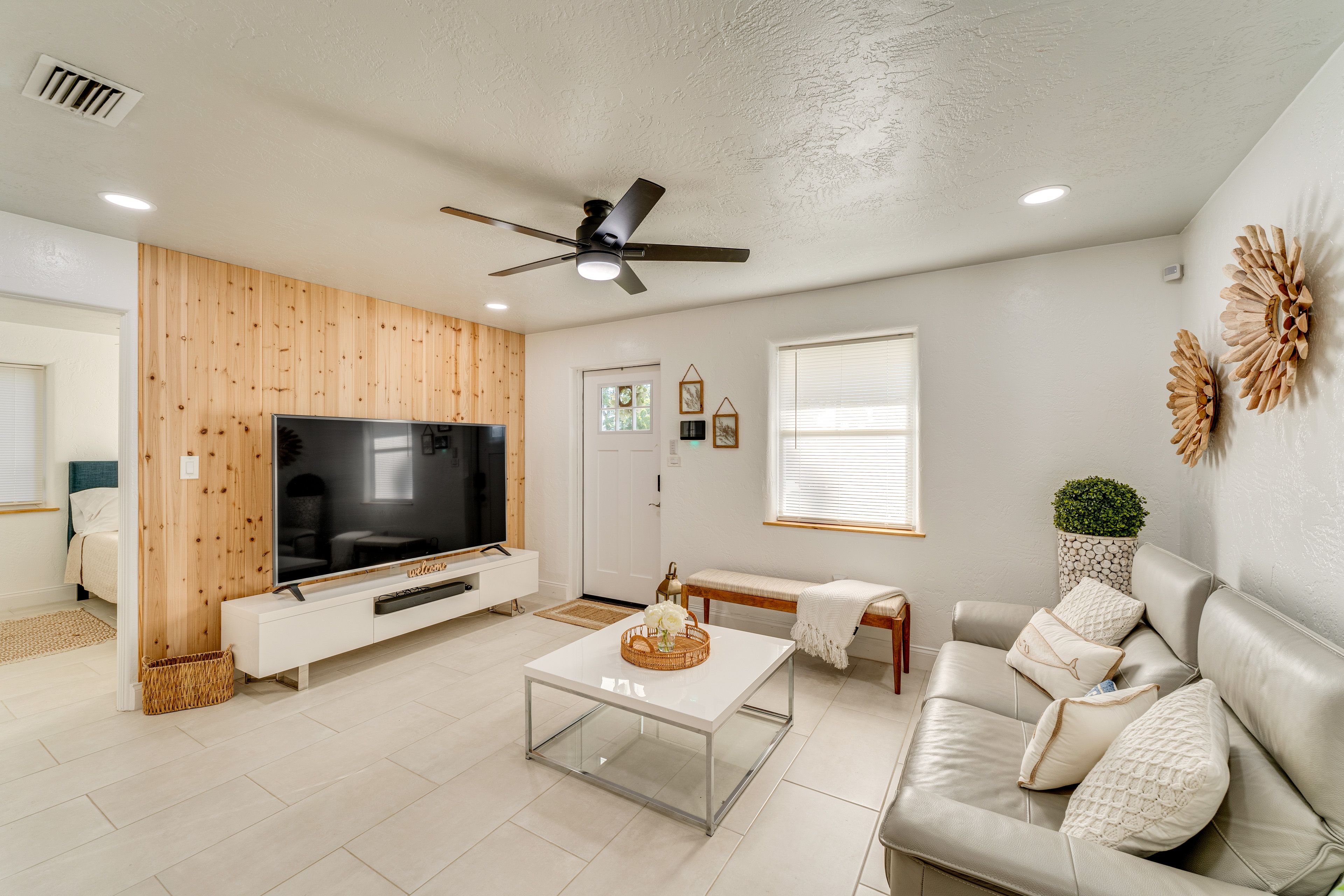 New Smyrna Beach Vacation Rental | 2BR | 1BA | 882 Sq Ft | 1 Step to Enter