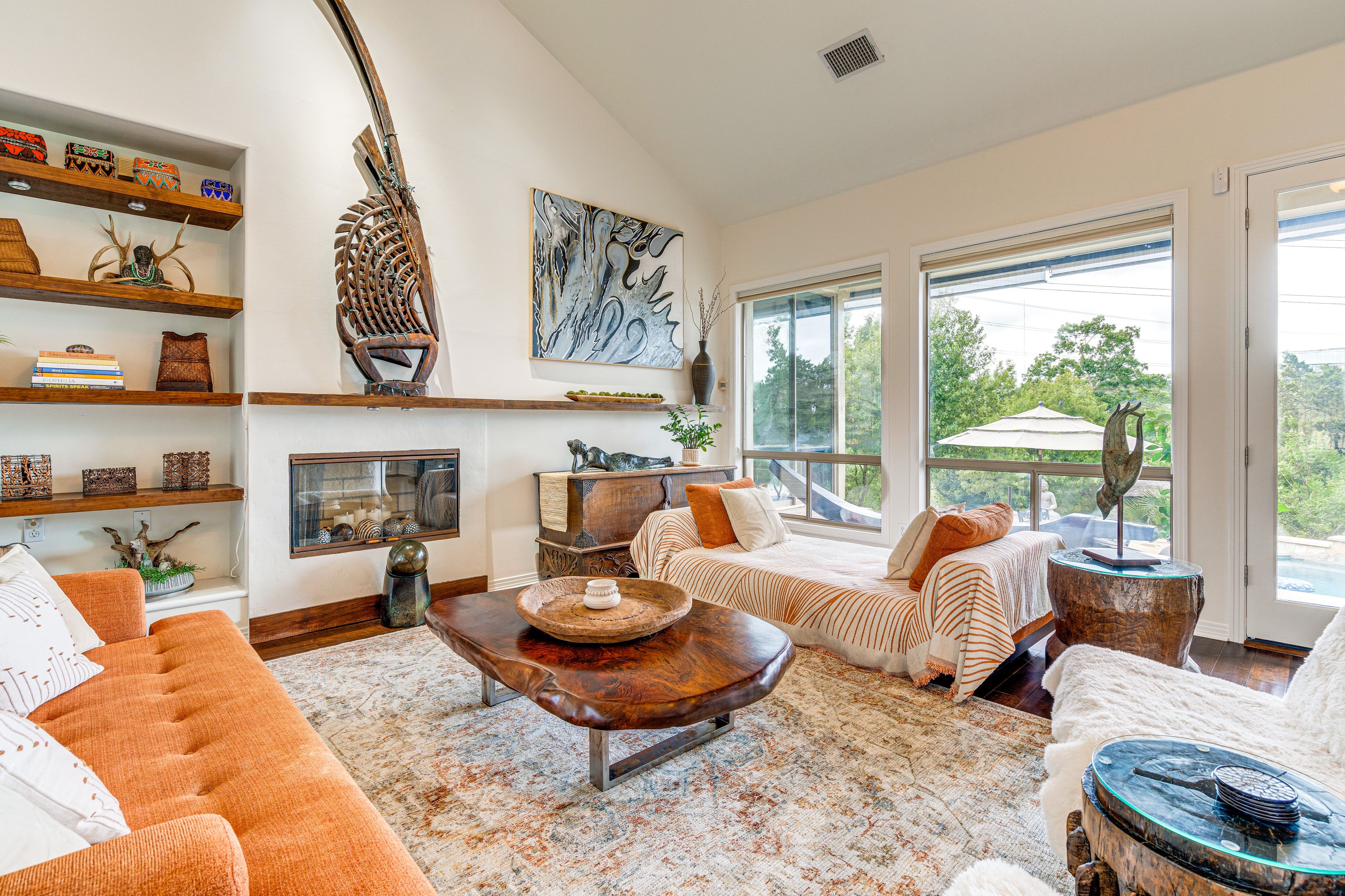 Family Room | 1st Floor | Gas Fireplace