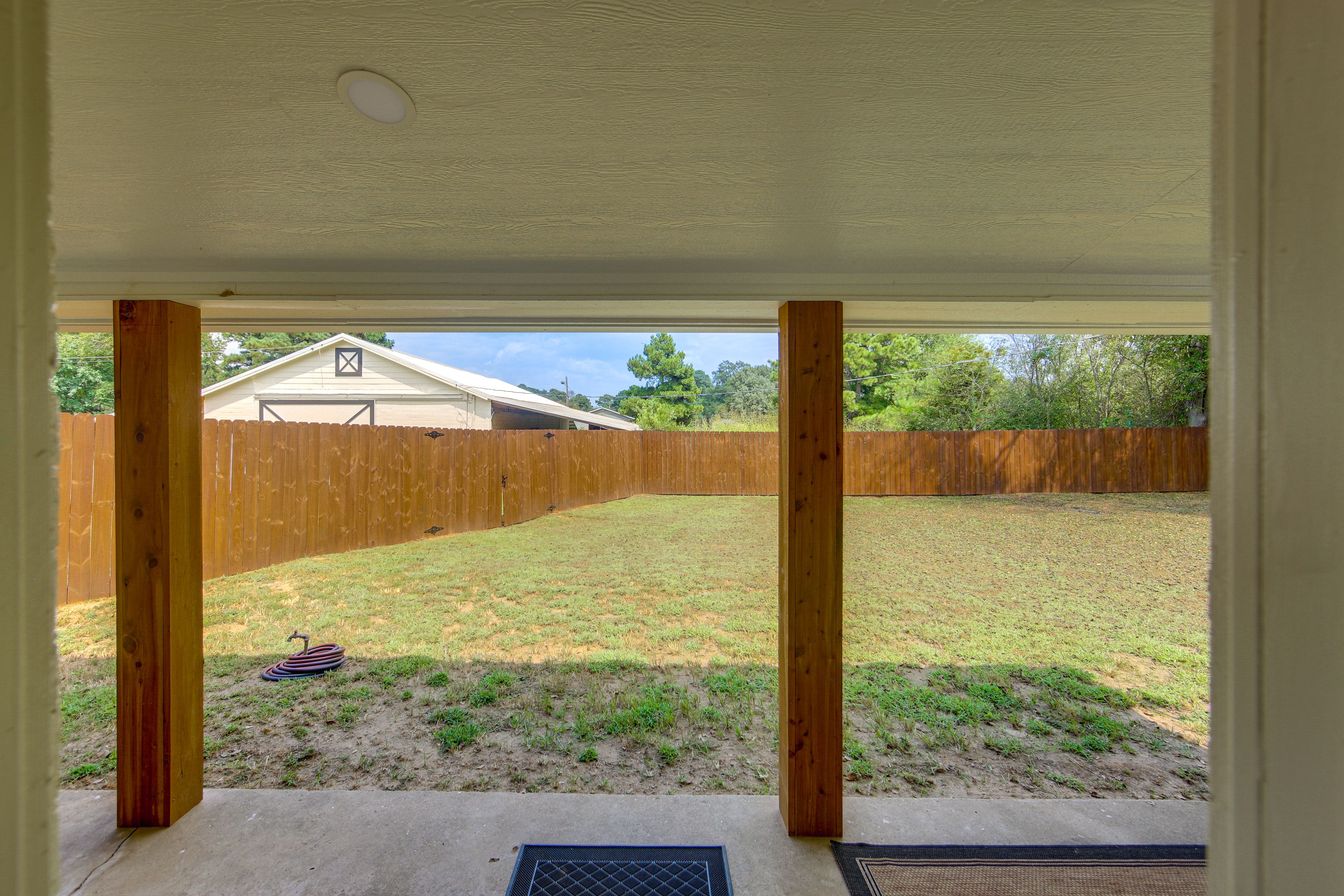 Spacious Backyard