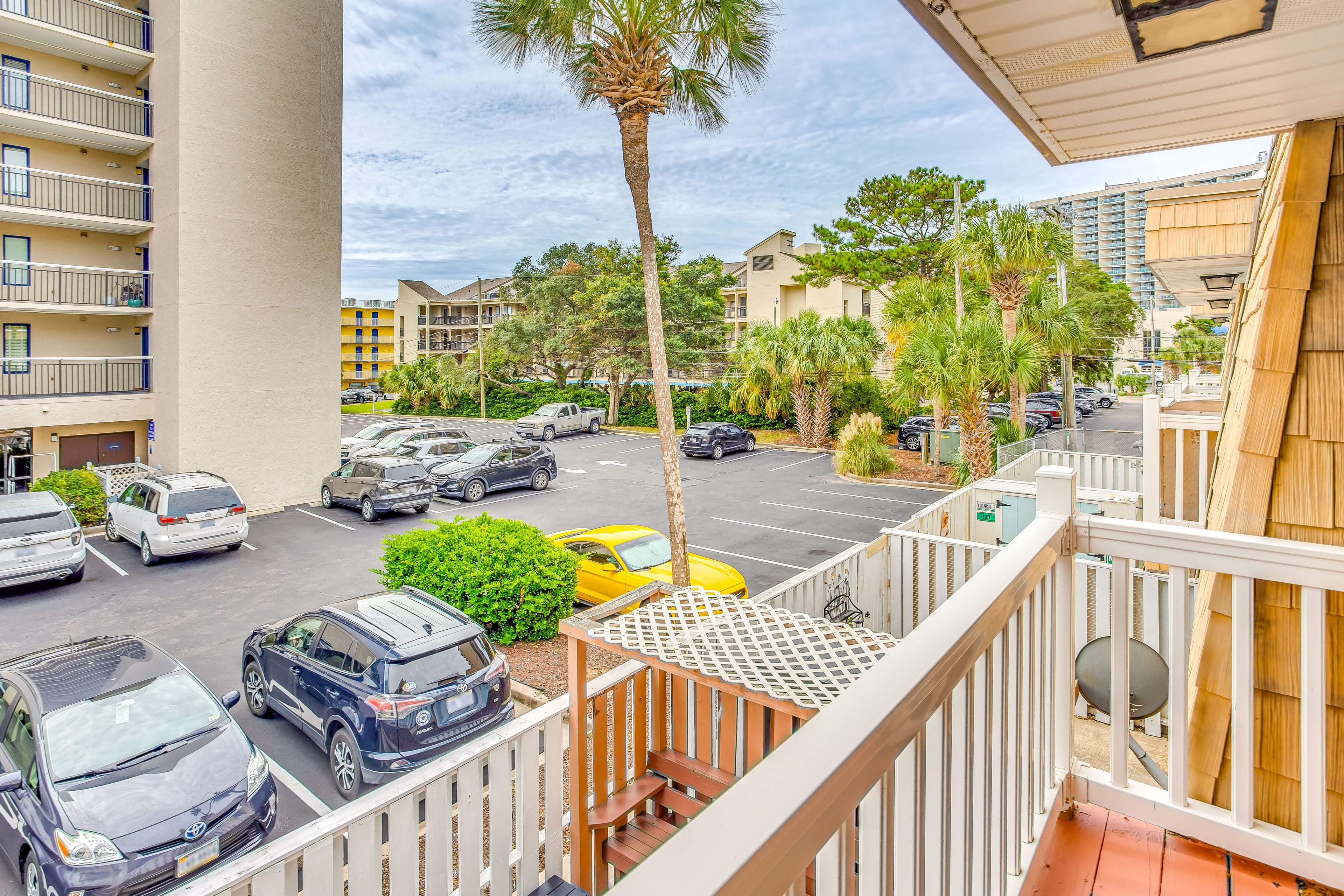 Private Balcony | 2nd Floor | Access via Bedroom 2