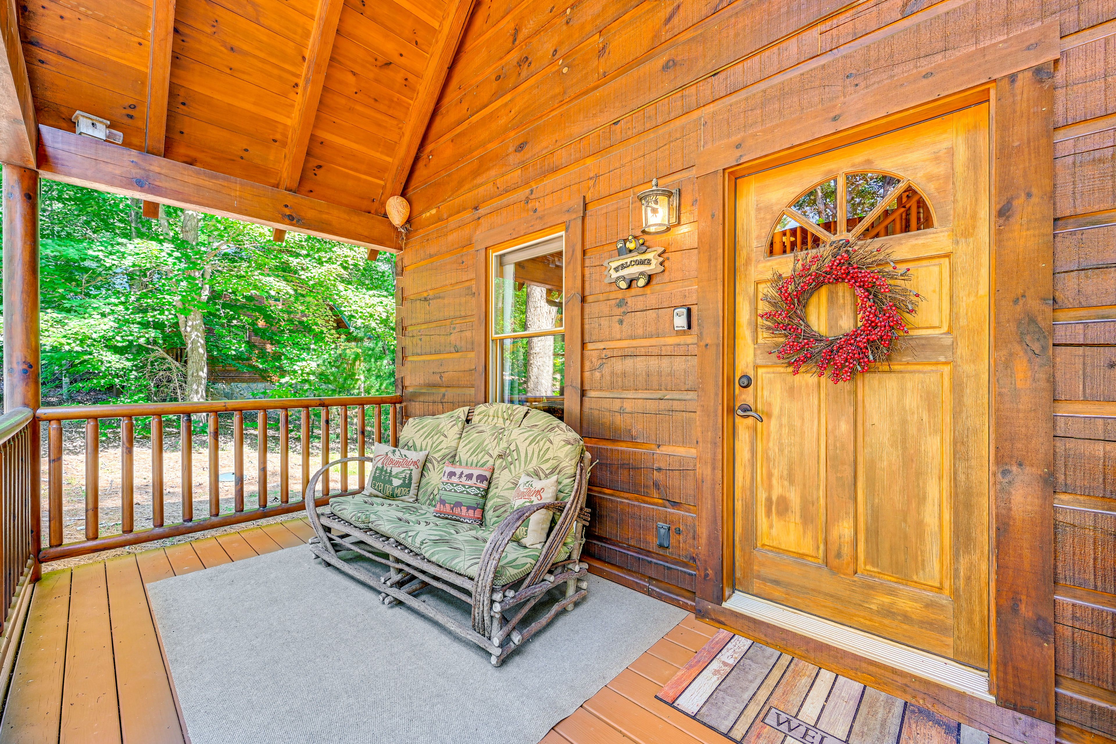 Front Entrance | Covered Deck