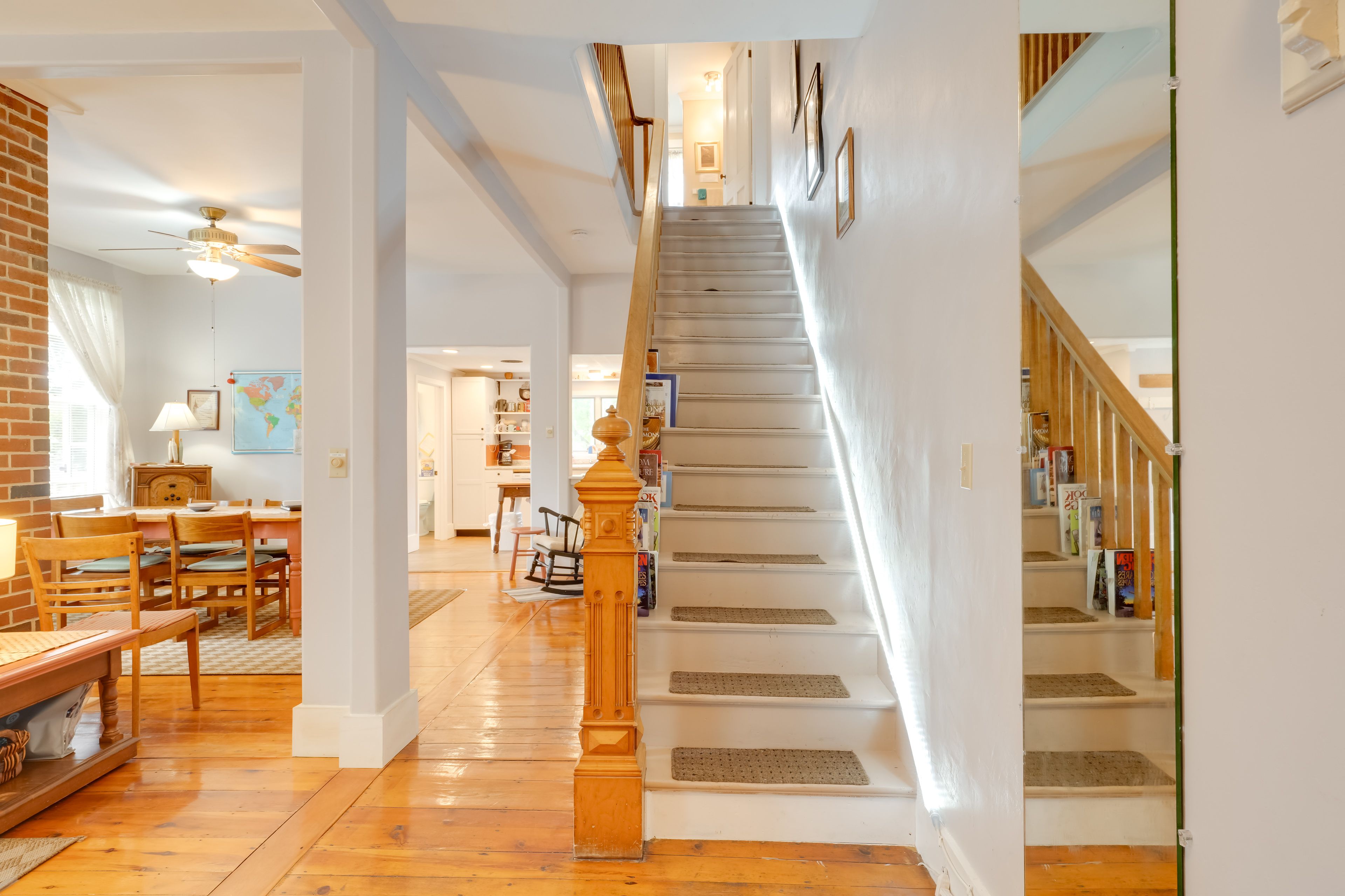 Stairs to Access 2nd Floor