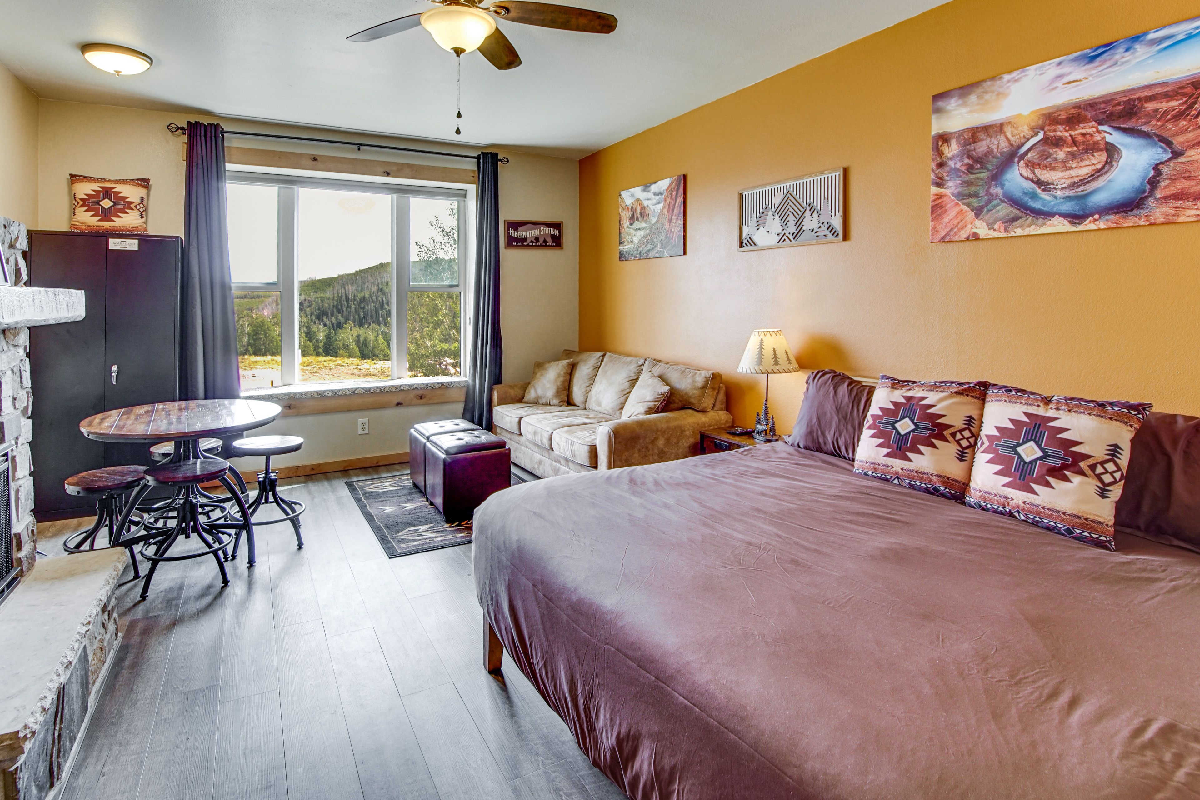 Brian Head Vacation Rental | Studio | 1BA | 375 Sq Ft