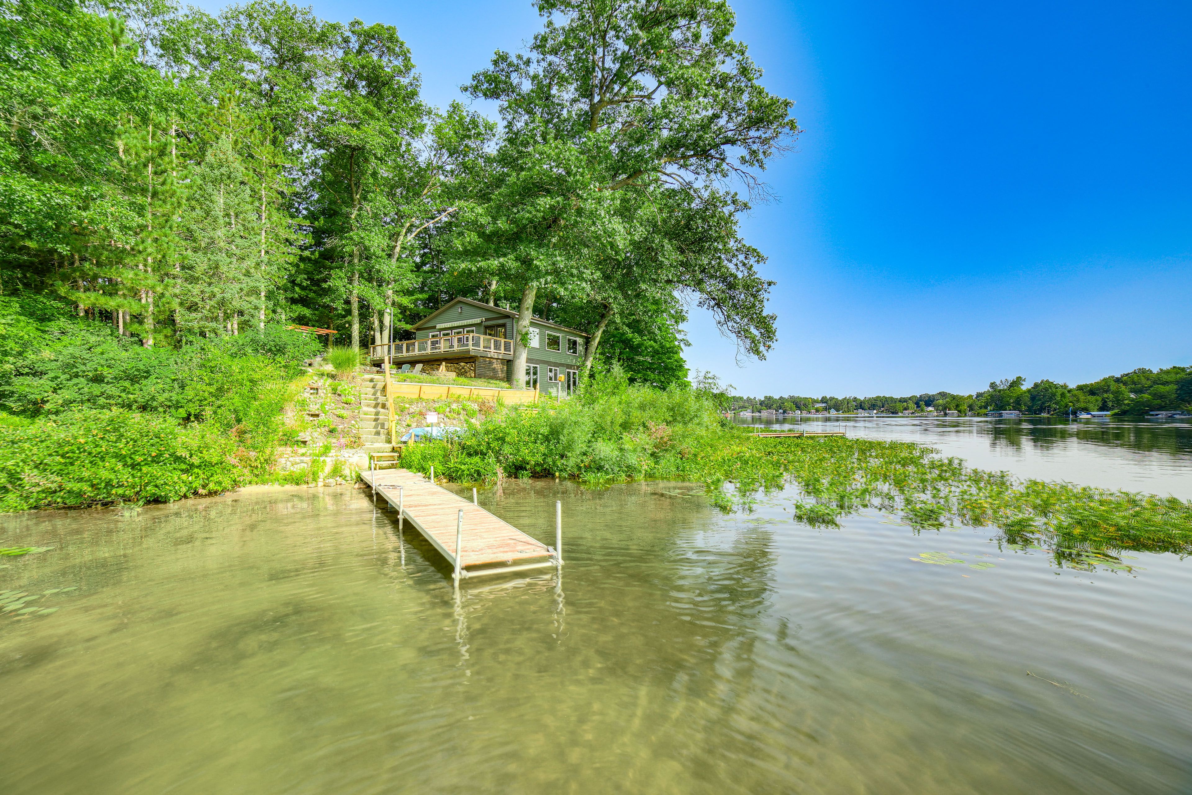Private Island | Boat Dock | Kayaks | Lake Access