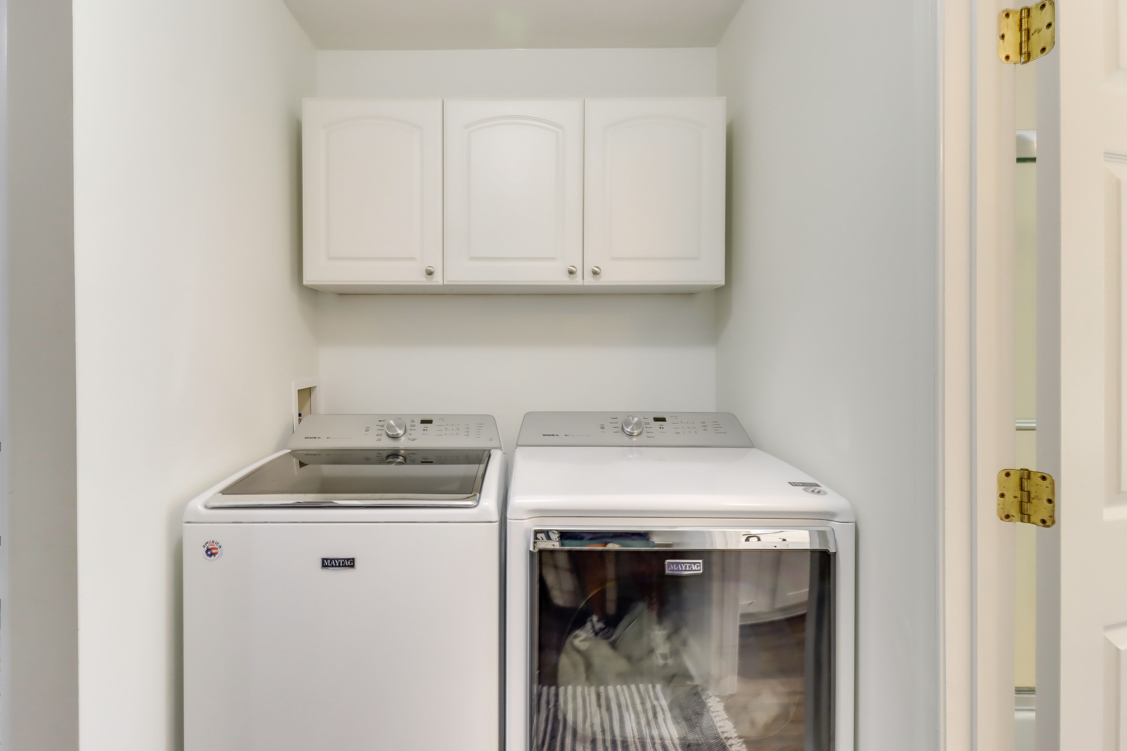 Laundry Area | 1st Floor | Washer/Dryer | Laundry Detergent | Iron/Board