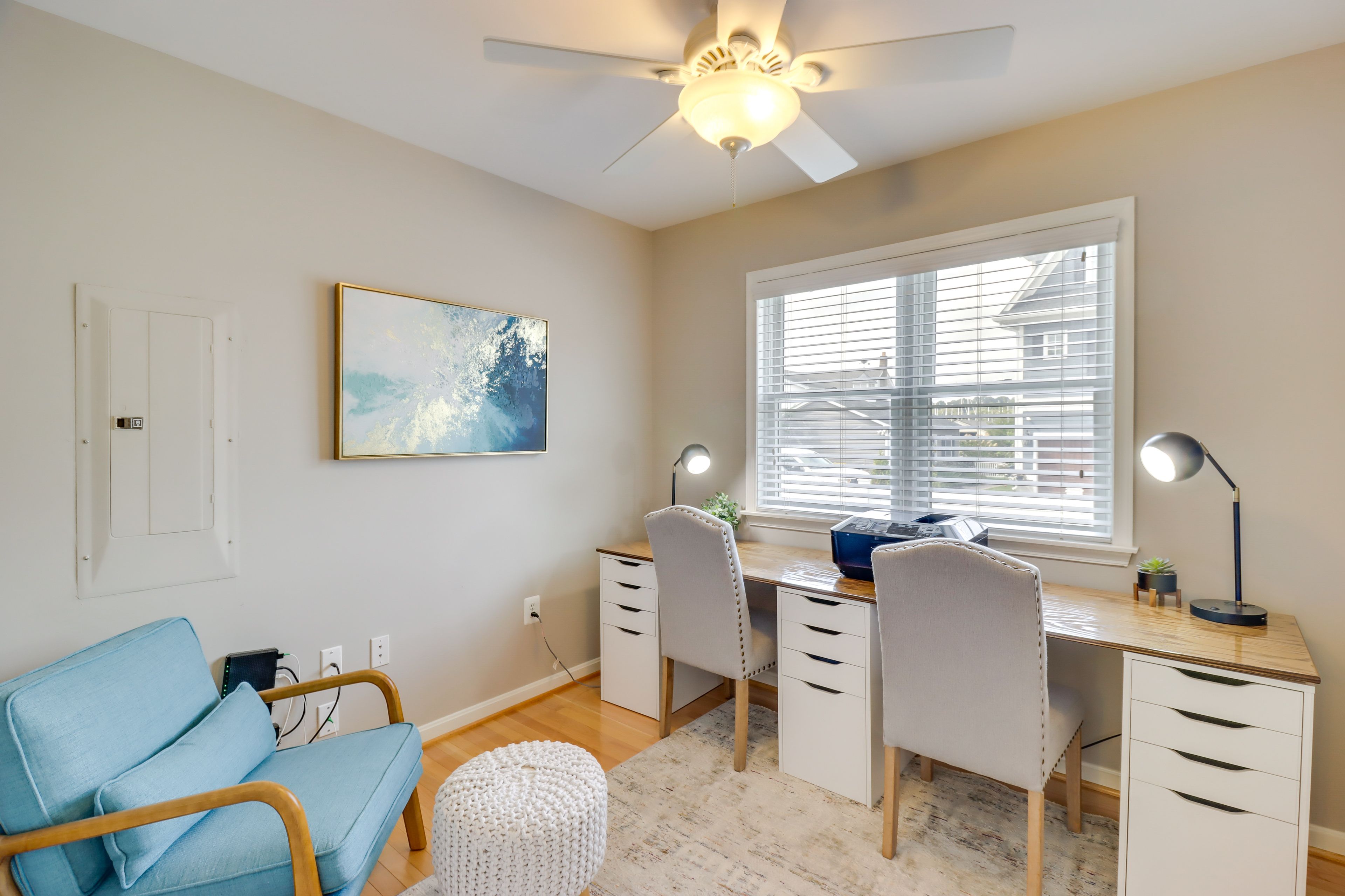 Office | 1st Floor | Desk Workspaces | Printer