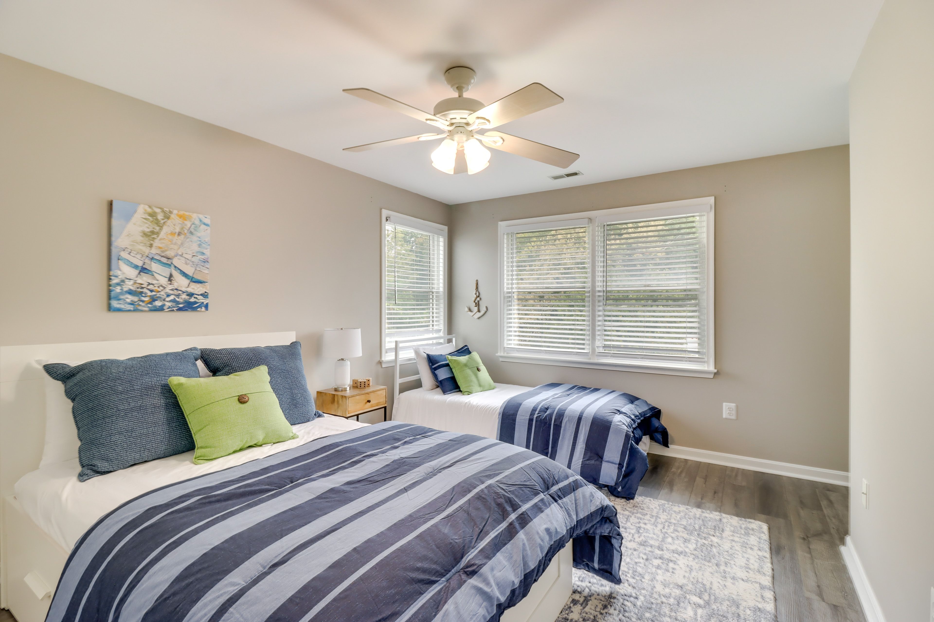 Bedroom 2 | Full Bed | Twin Bed | 1st Floor