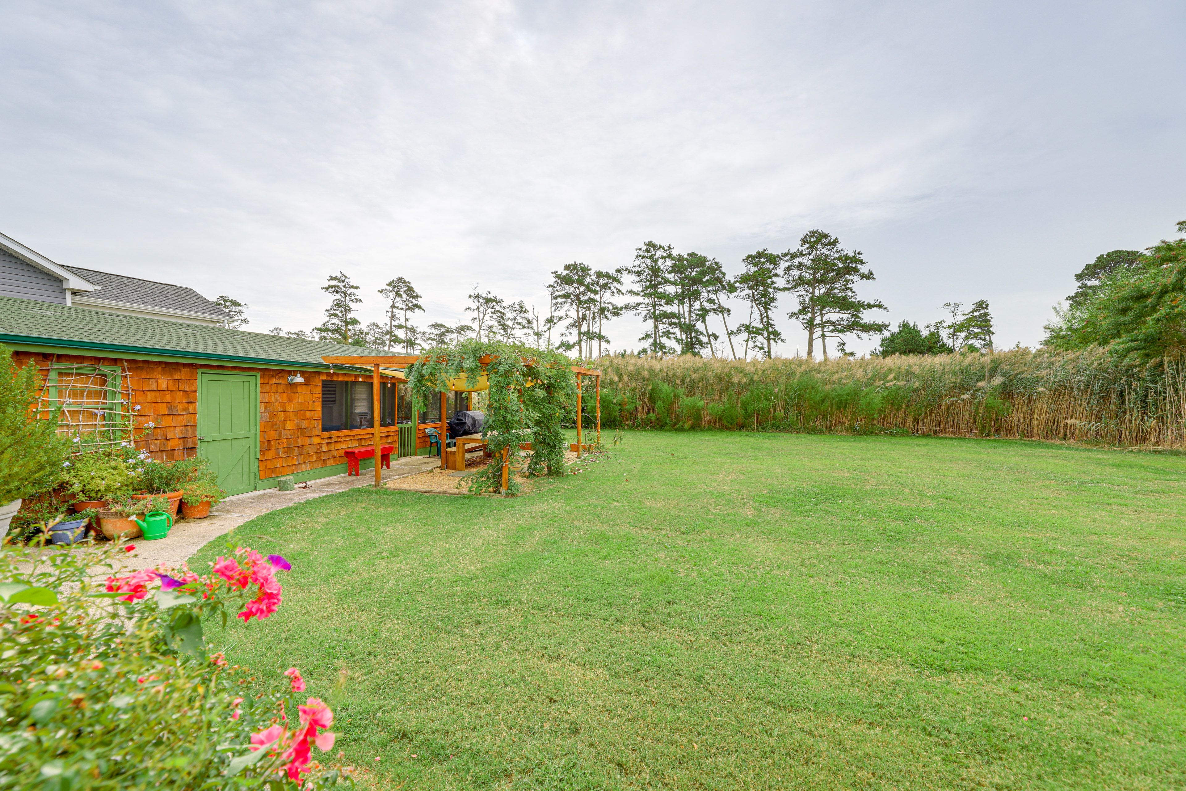 Chincoteague Vacation Rental | 3BR | 1.5BA | Stairs Required | 1,458 Sq Ft