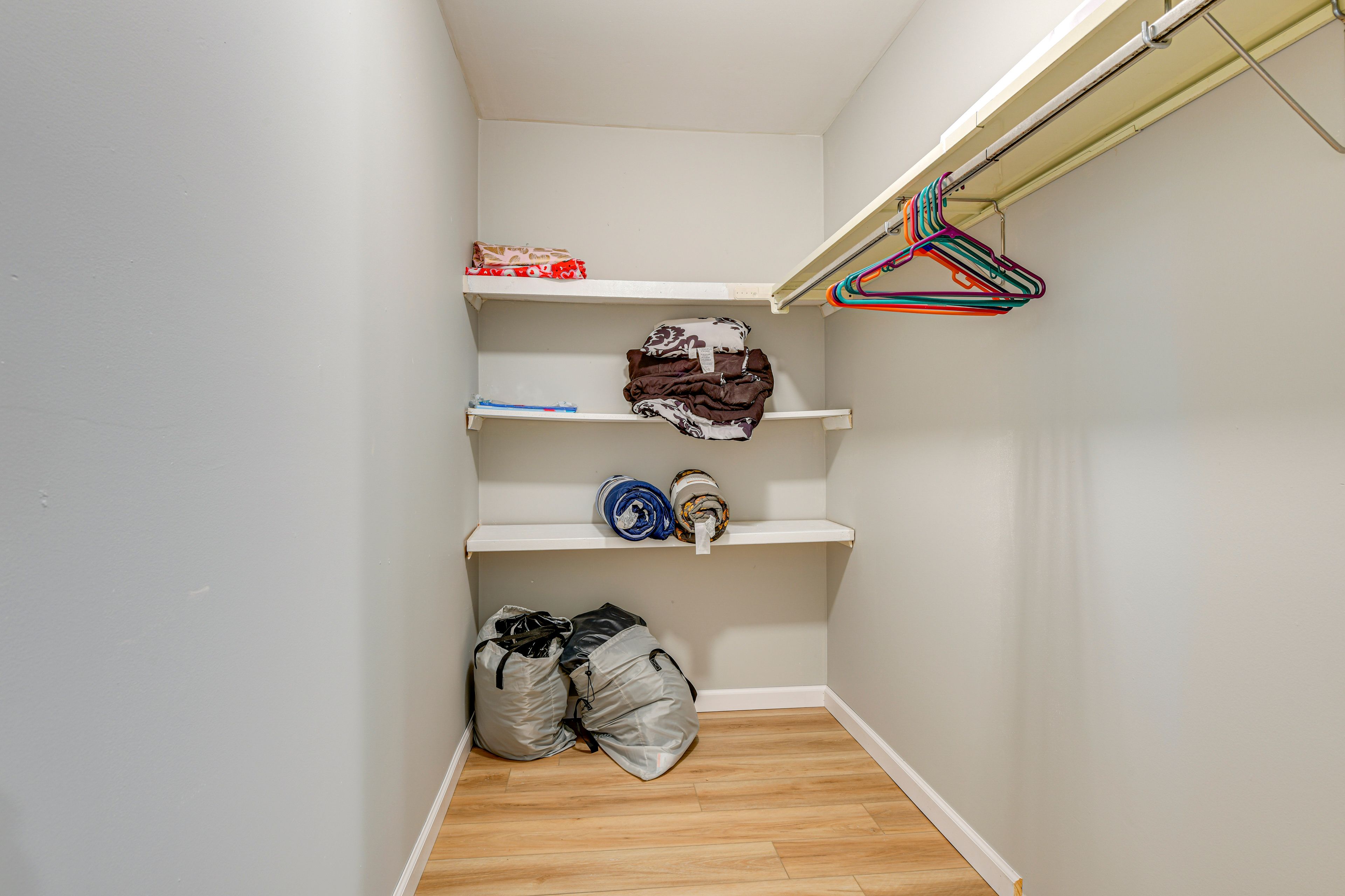 Walk-In Closet | 2 Air Mattresses | Upper Floor