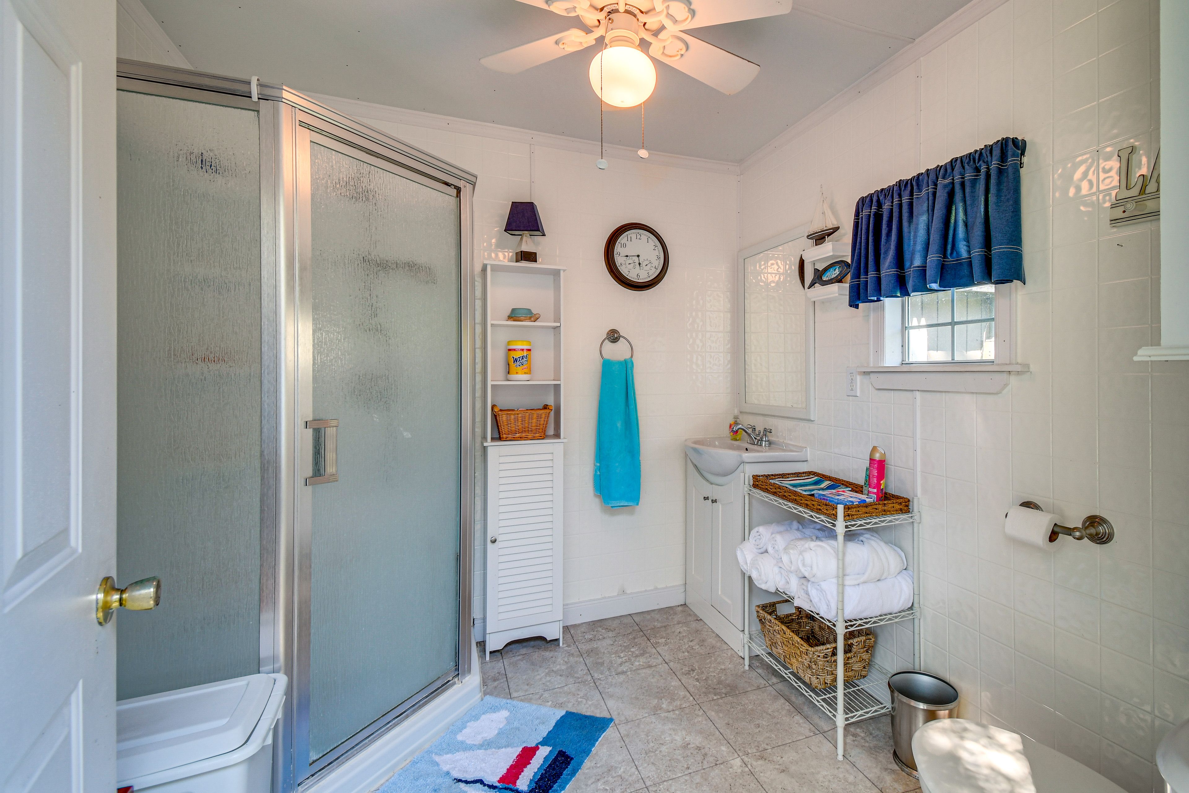 Bathroom (Detached Unit) | Complimentary Toiletries | Towels Provided